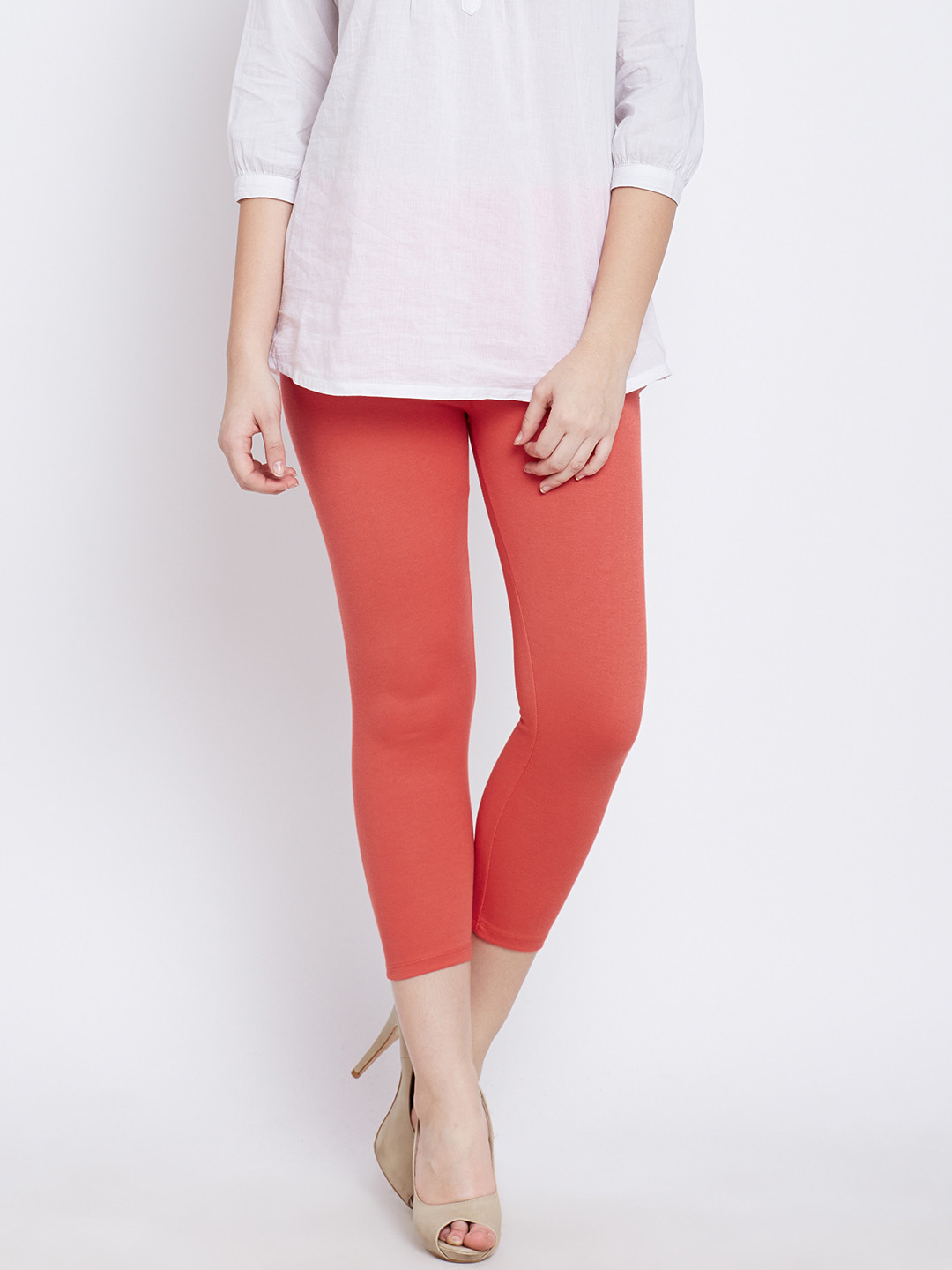 

AURELIA Coral Red Leggings