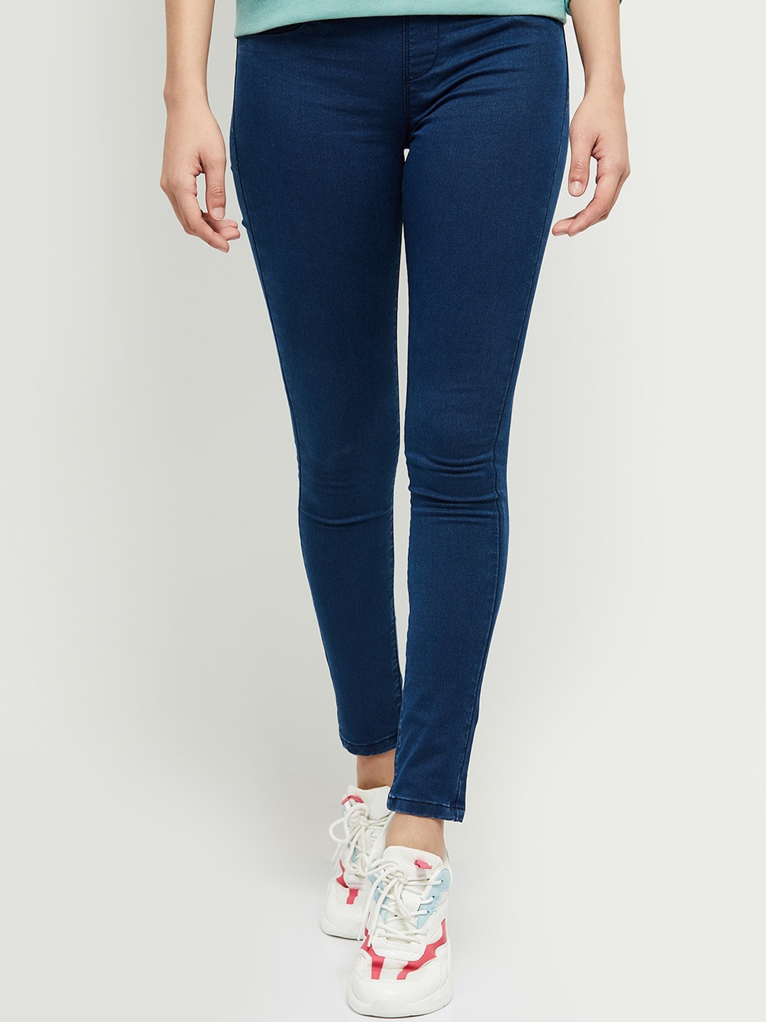 

max Women Blue Slim Fit Jeans