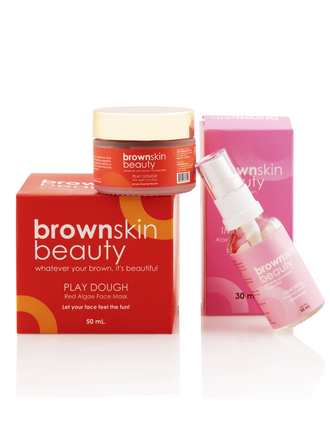 

brownskin beauty Play Dough Red Algae Face Mask & Immortal Serum 80ml