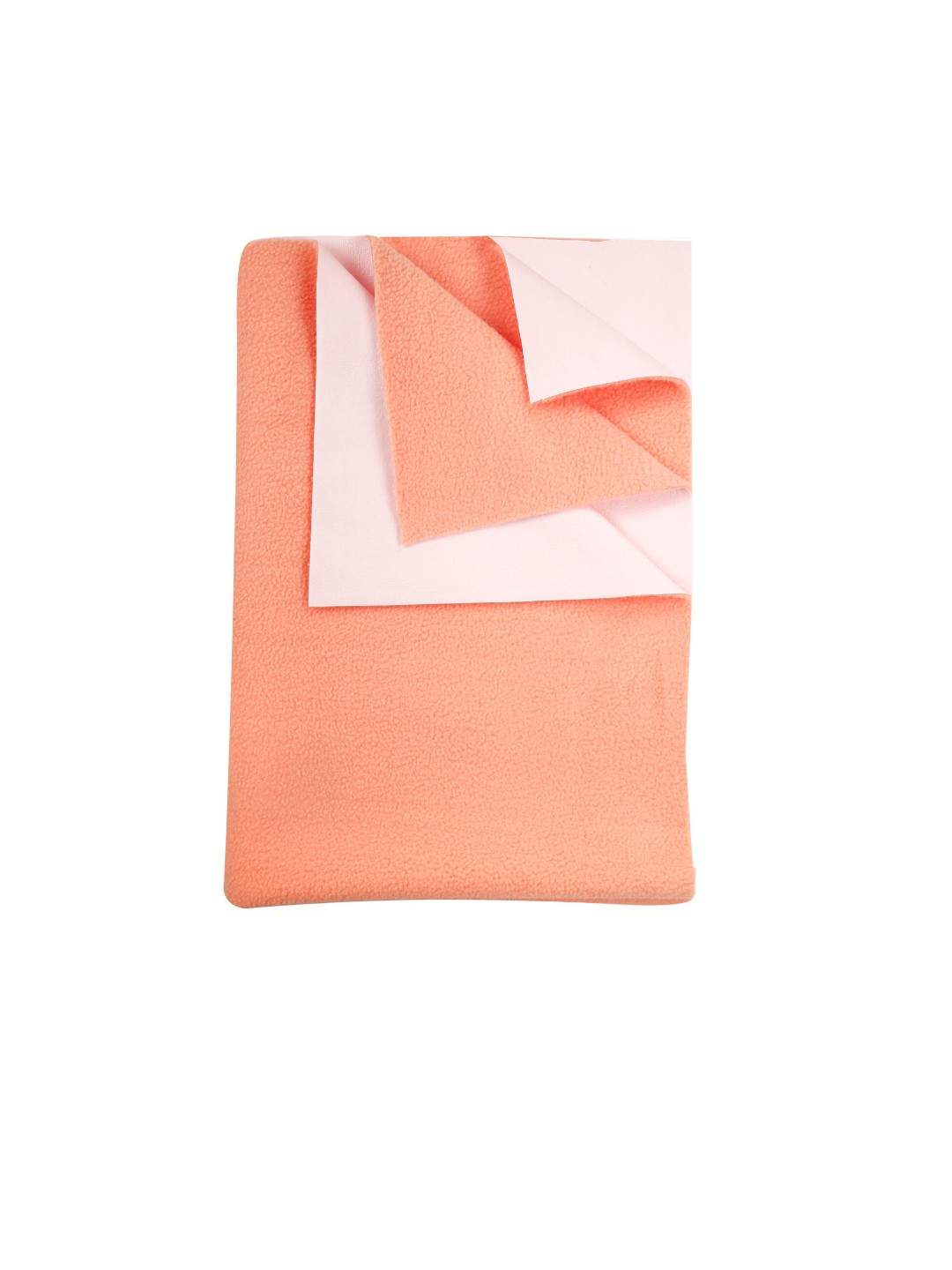 

Baby Moo Infant Kids Orange Solid Water-Resistant Mattress Protector