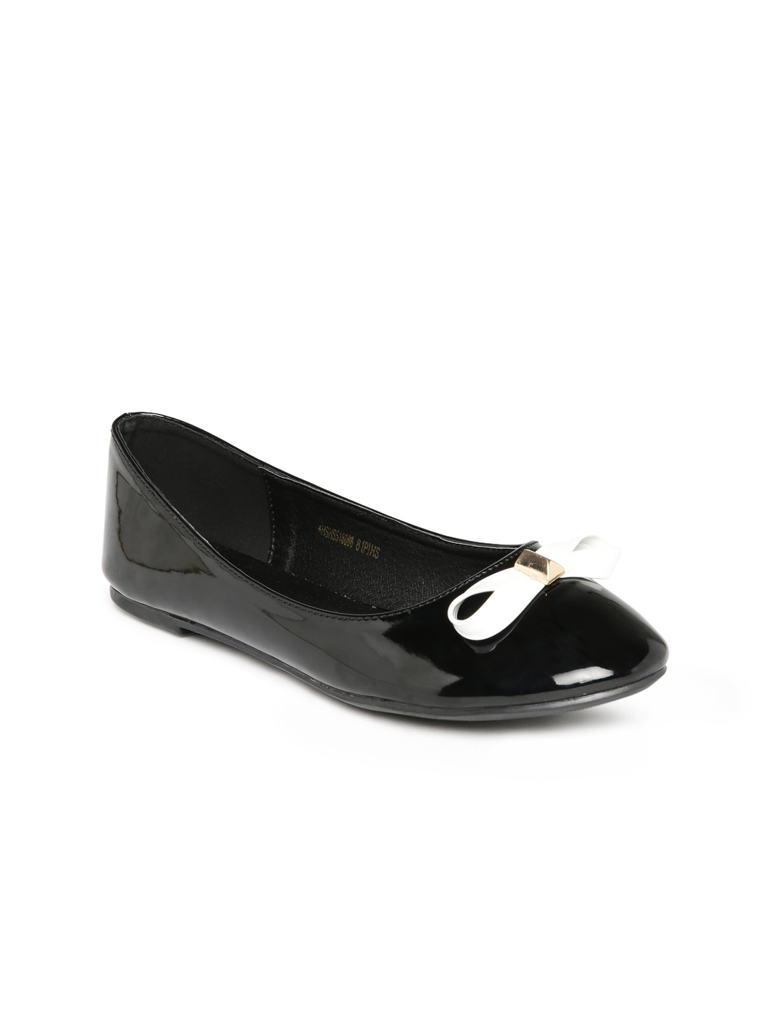 

Allen Solly Women Black Ballerinas with Bow Detail