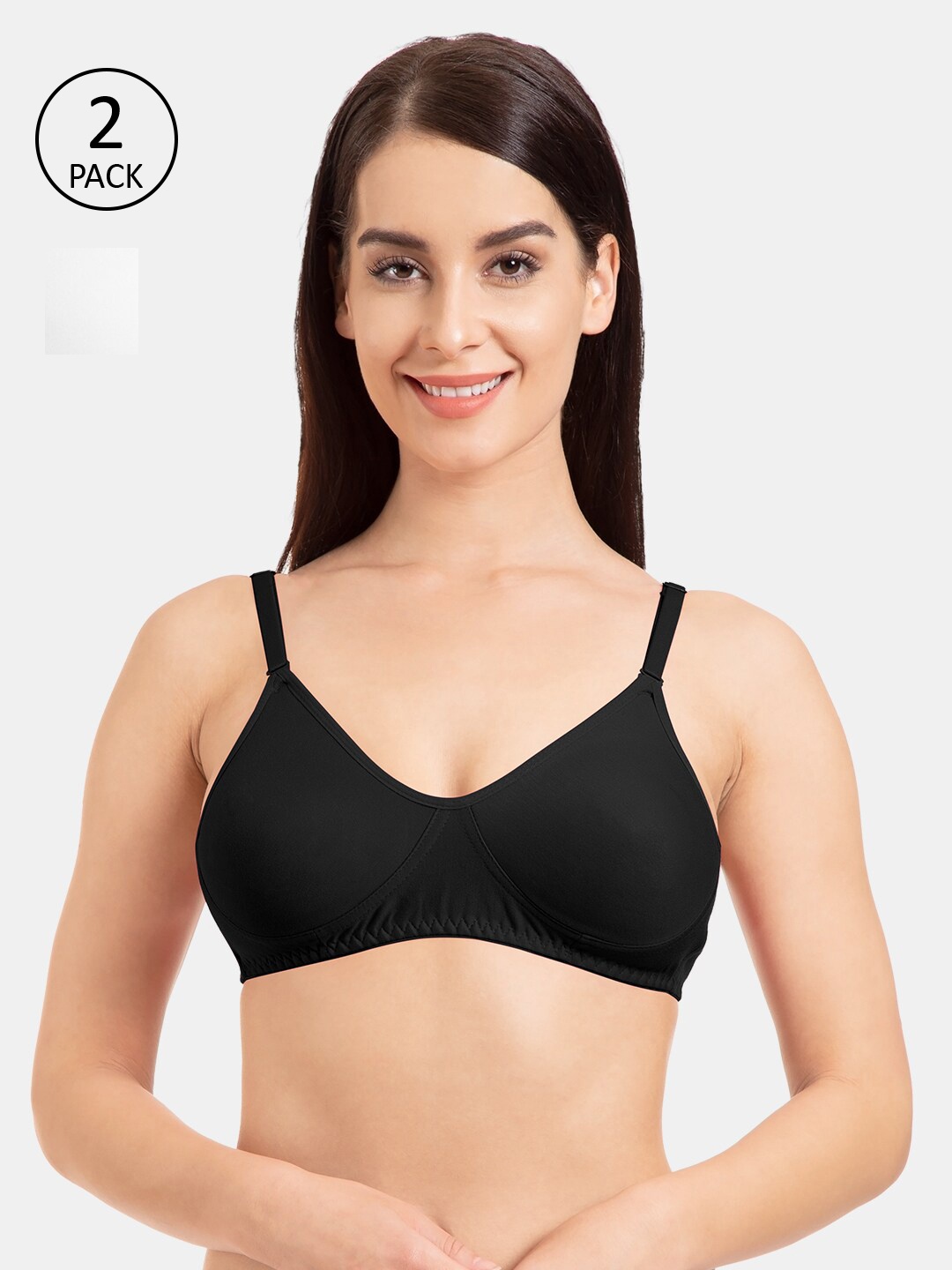 

Tweens Black & White Pack of 2 T-shirt Bra