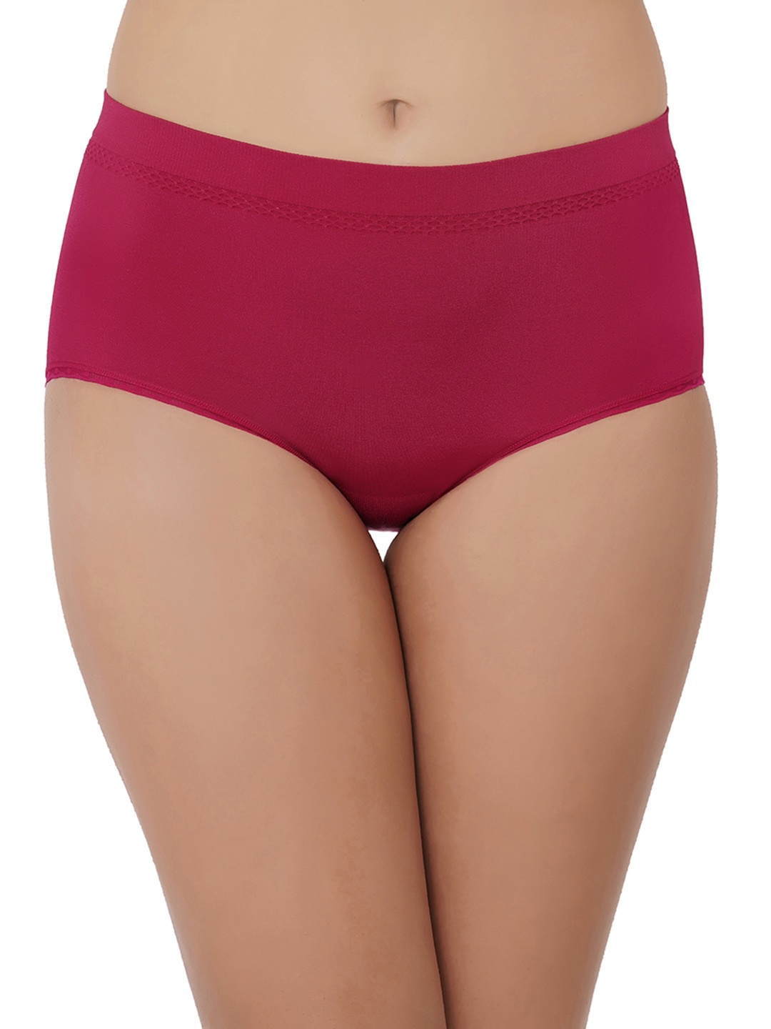 

Wacoal Women Red Solid Hipster Briefs