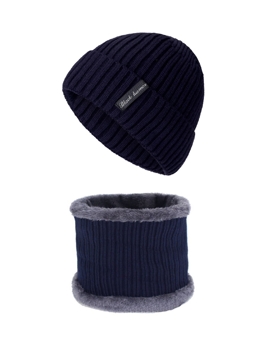 

iSWEVEN Unisex Blue Beanie