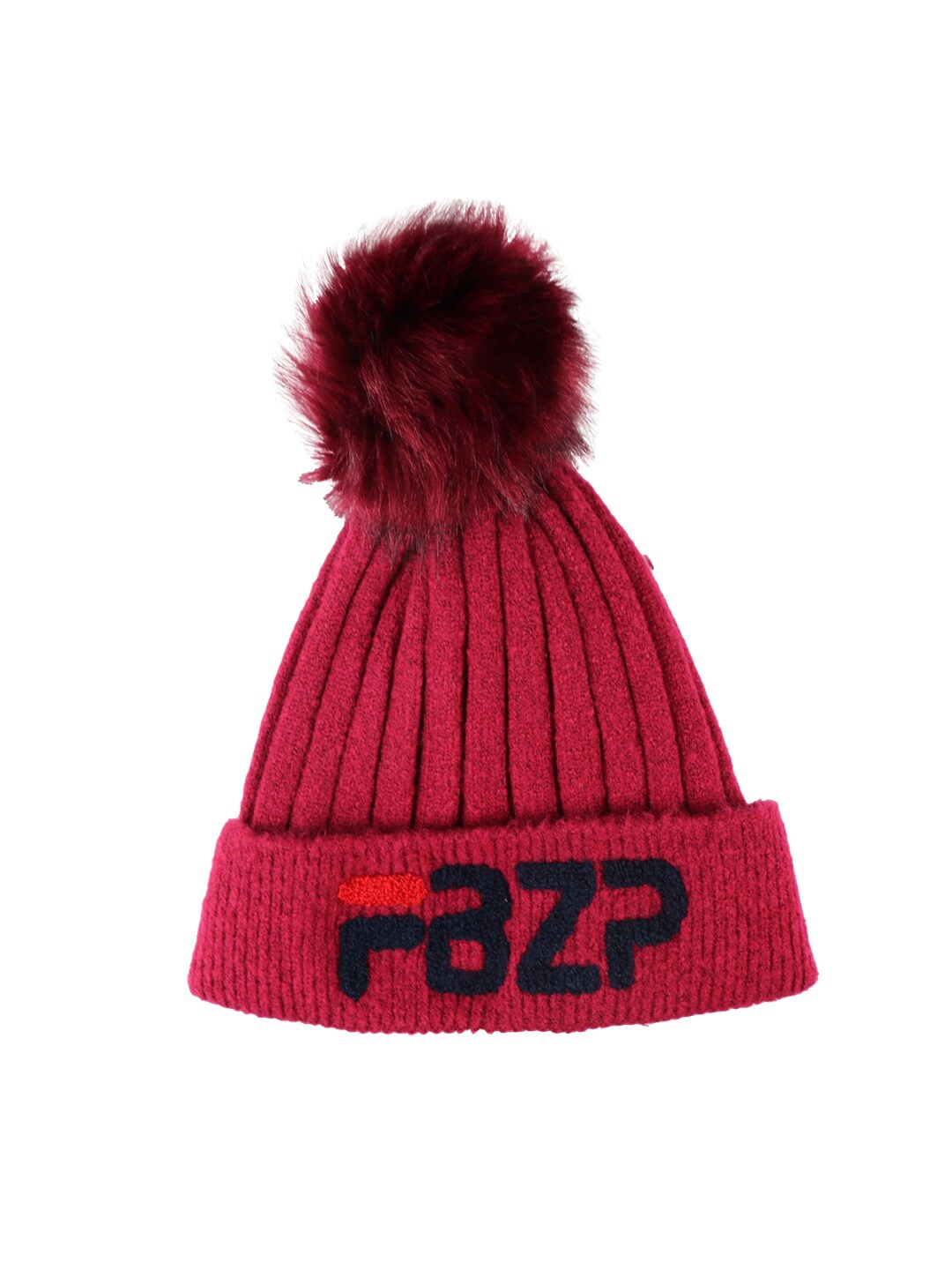 

iSWEVEN Unisex Red Woolen Beanie