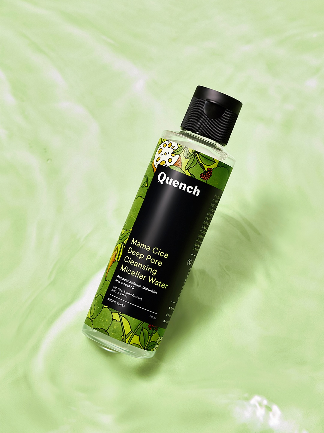 

Quench Deep Pore Cleansing Micellar Water with Korean Ginseng 145 ml, Green