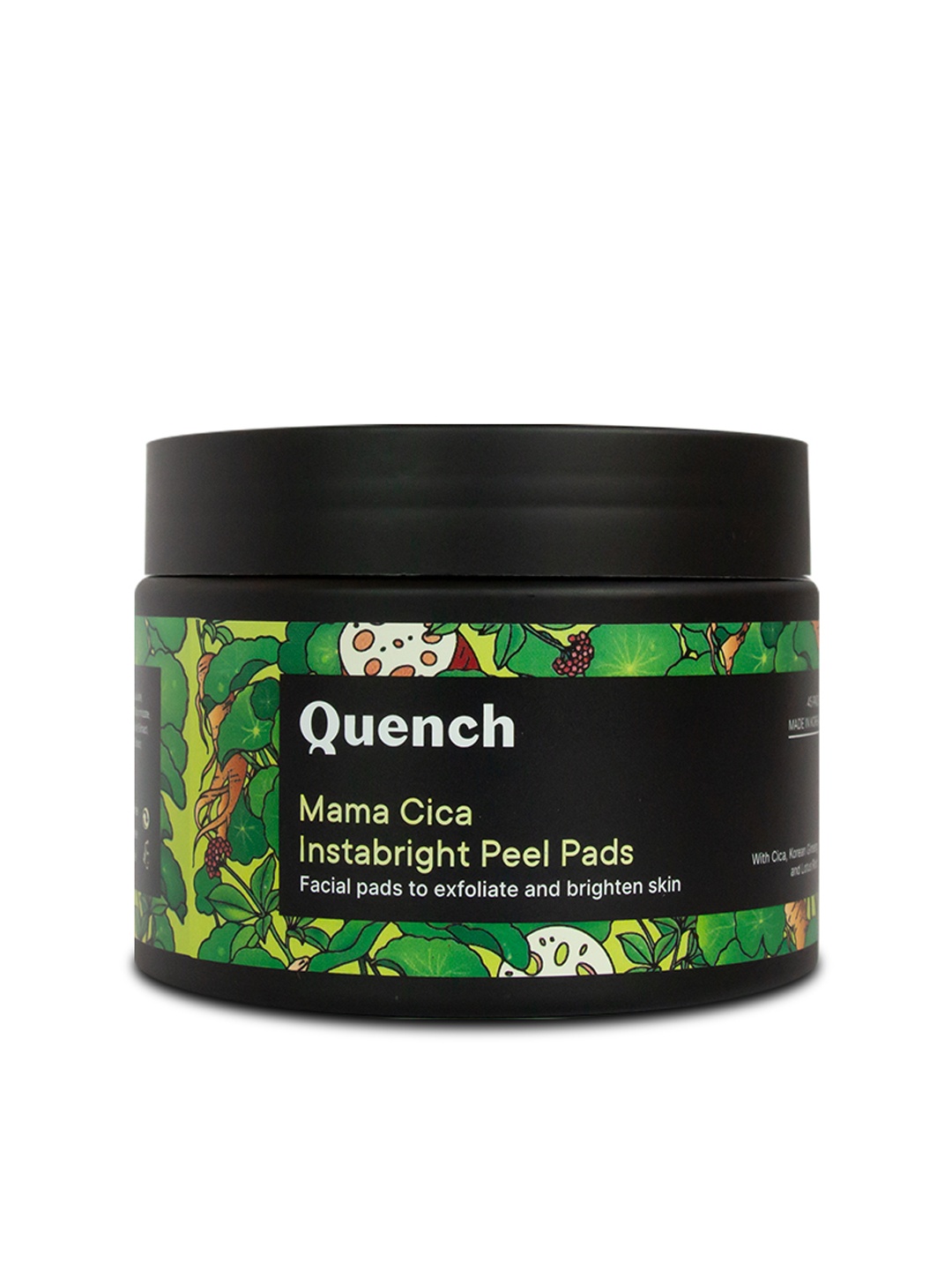 

Quench Mama Cica Instabright 45 Peel Pads, Black