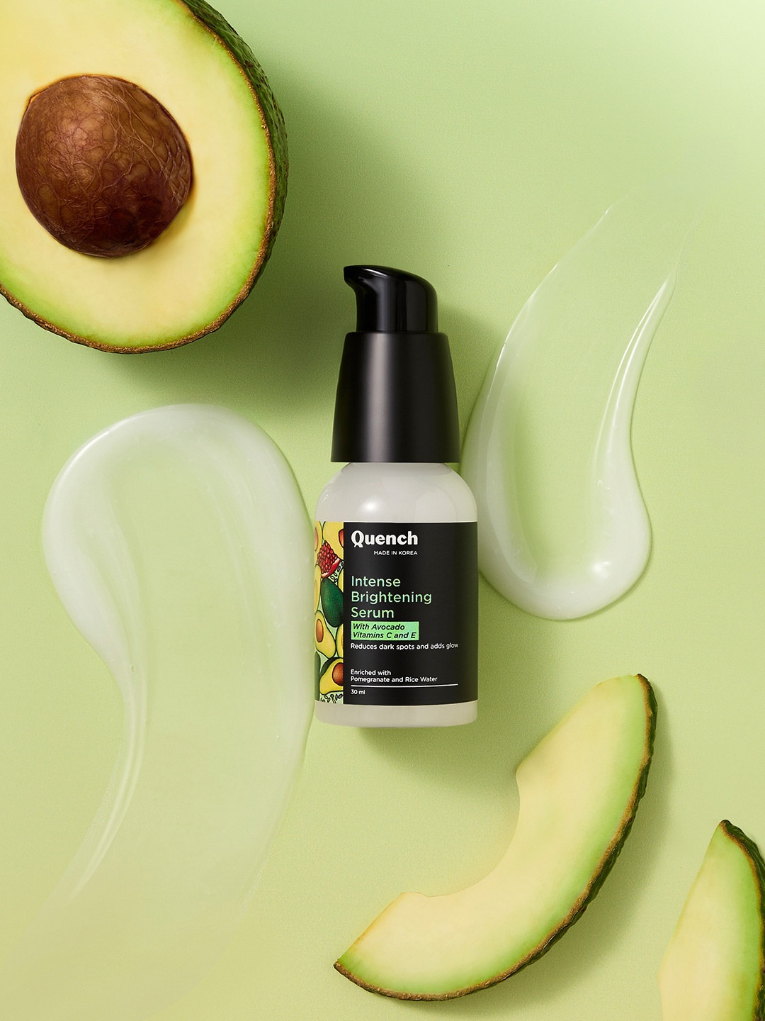 

Quench Serum For Intense Brightening With Bakuchiol To Reduce Pigmentation- 30ml, Off white