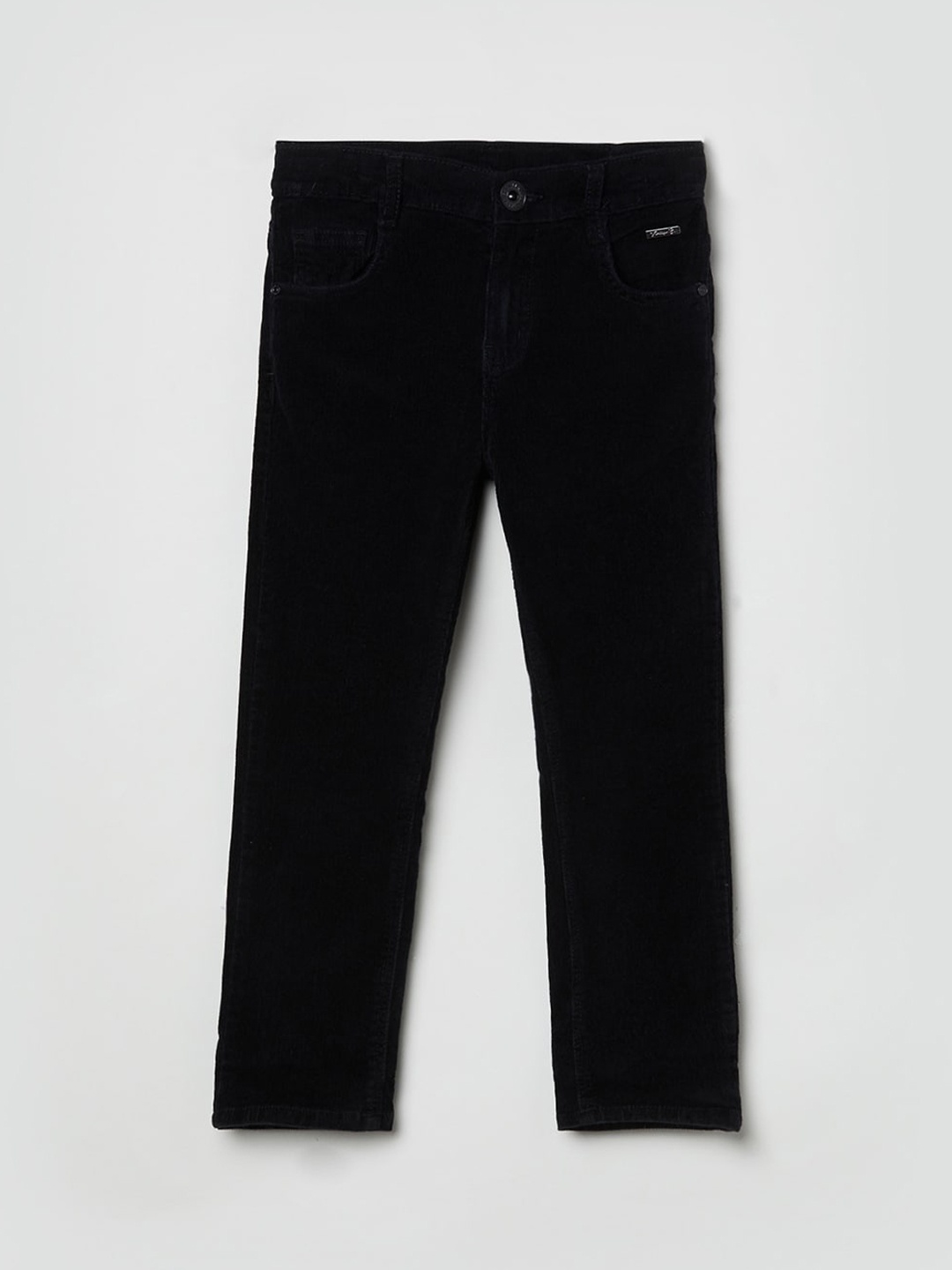 

max Boys Black Trousers