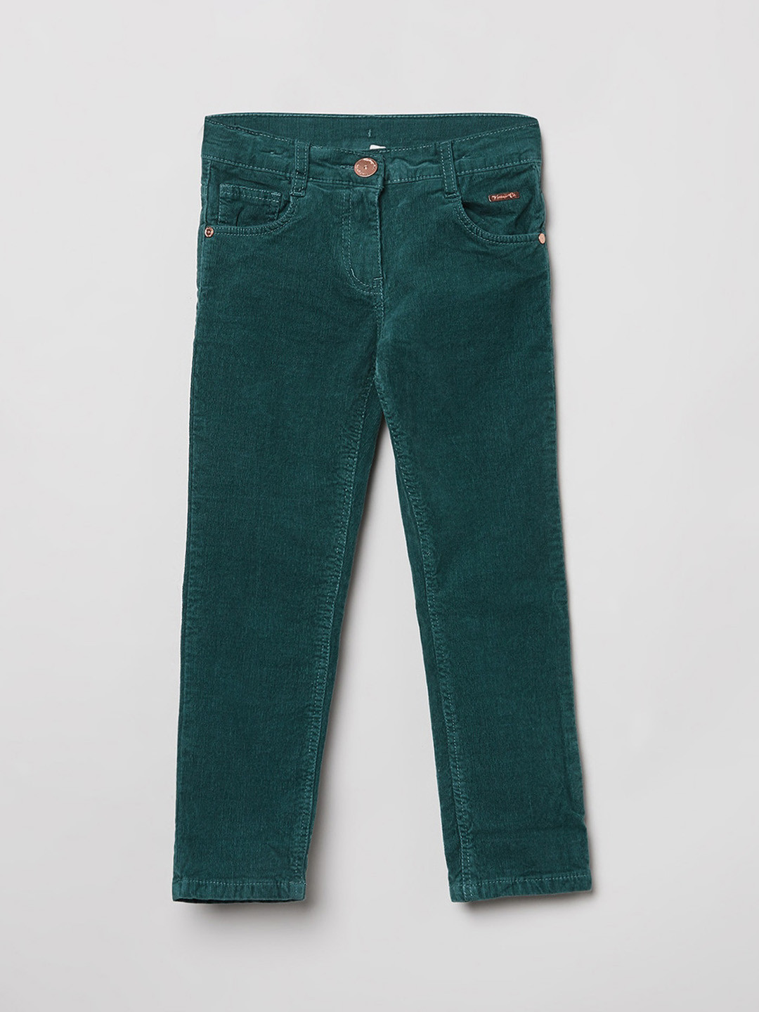 

max Girls Olive Green Trousers