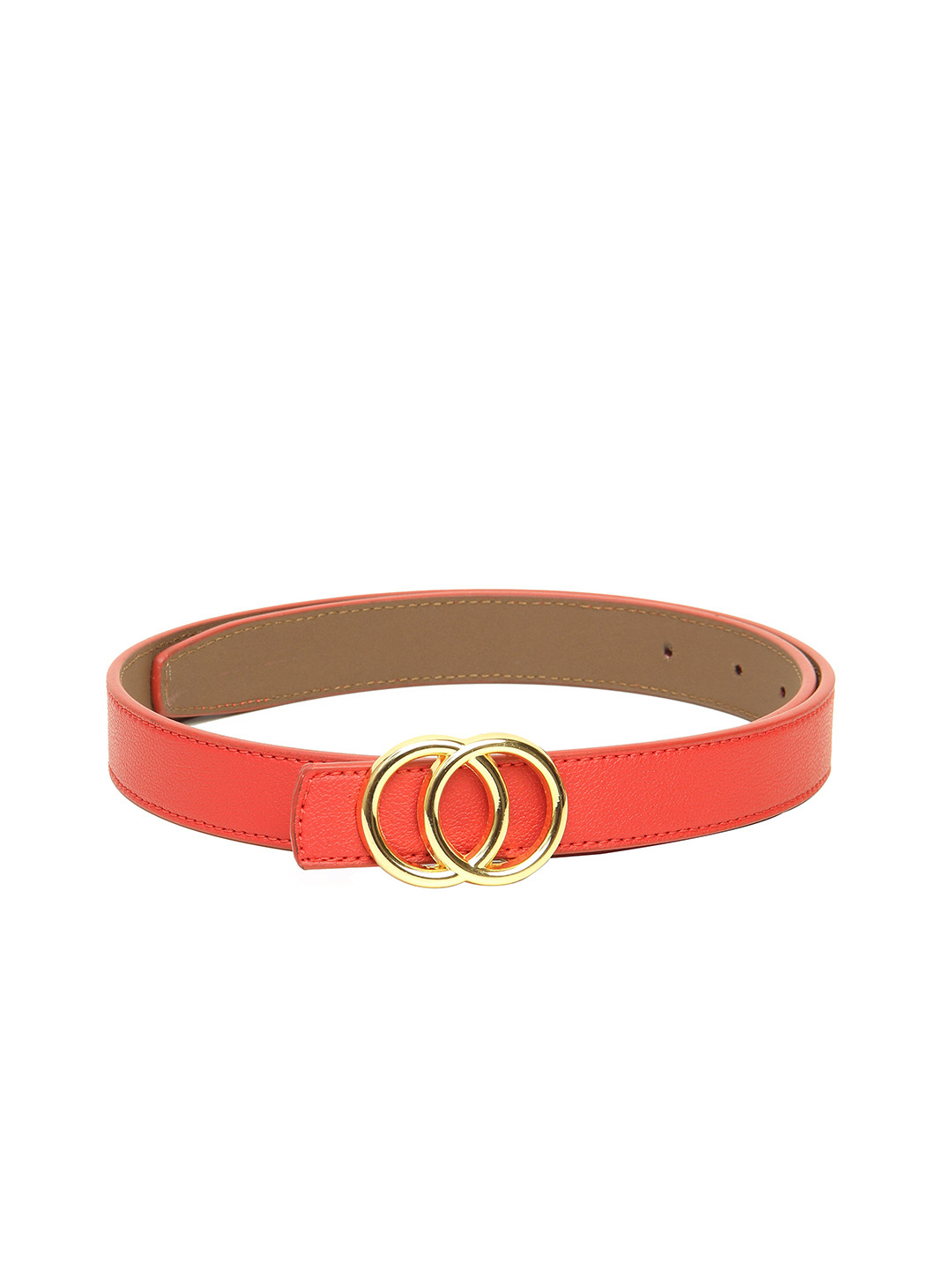 

Calvadoss Girls Red Textured Belt