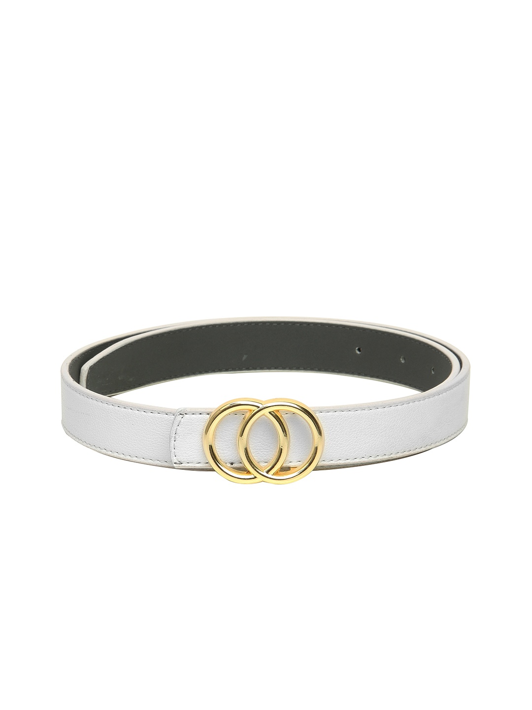 

Calvadoss Girls White Textured Belt