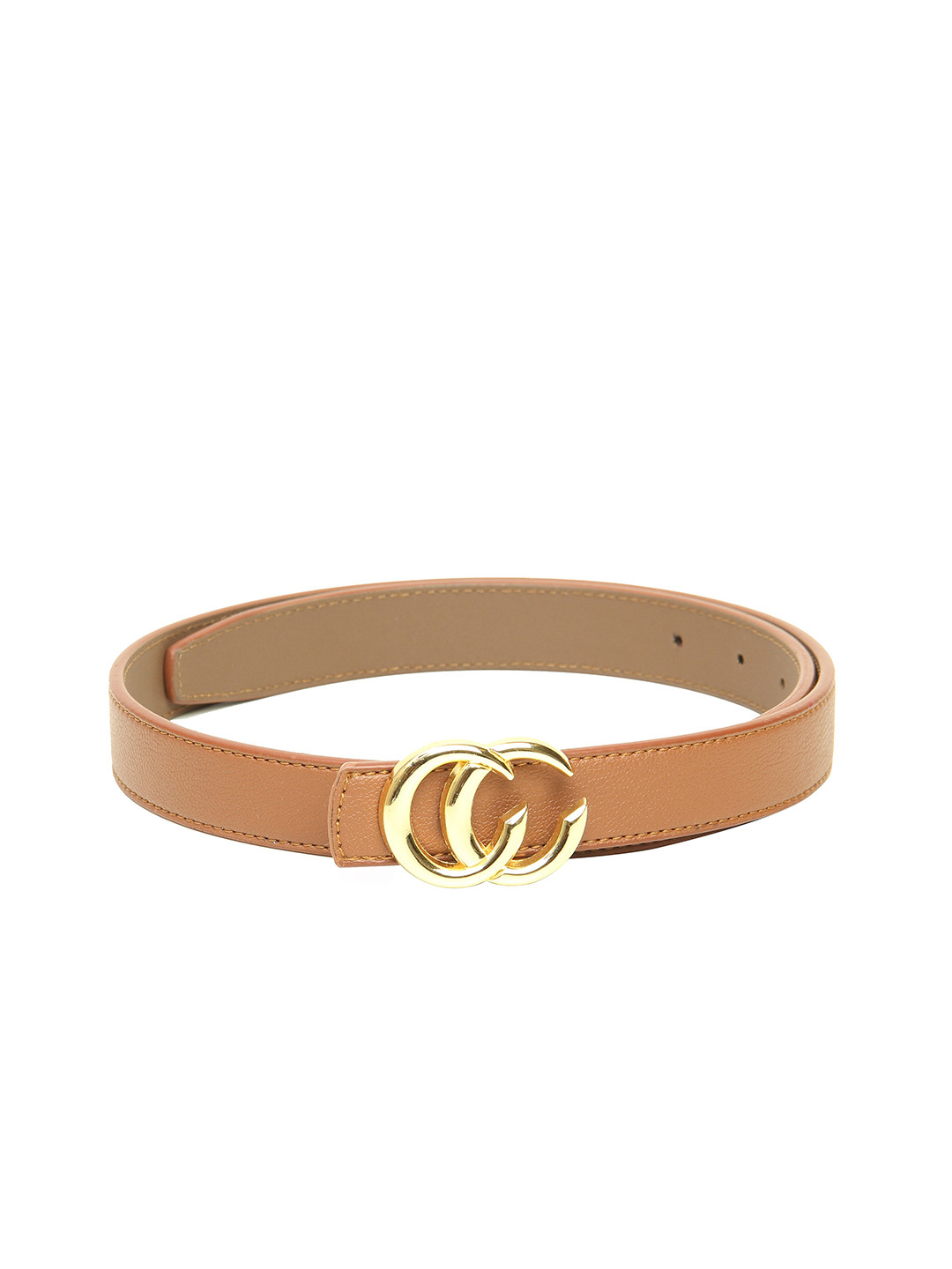 

Calvadoss Girls Tan Textured Belt