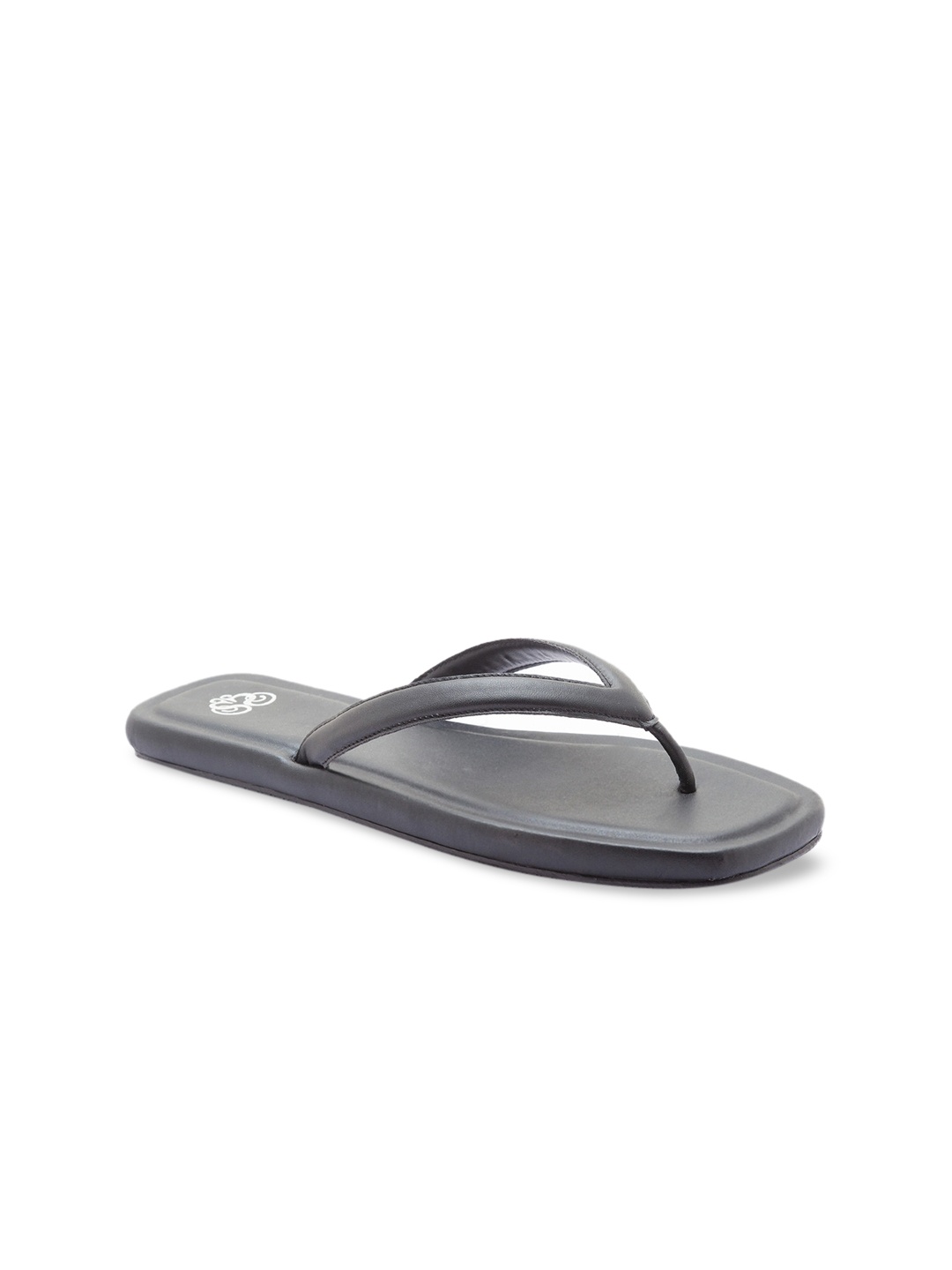 

Sole To Soul Women Black Open Toe Flats
