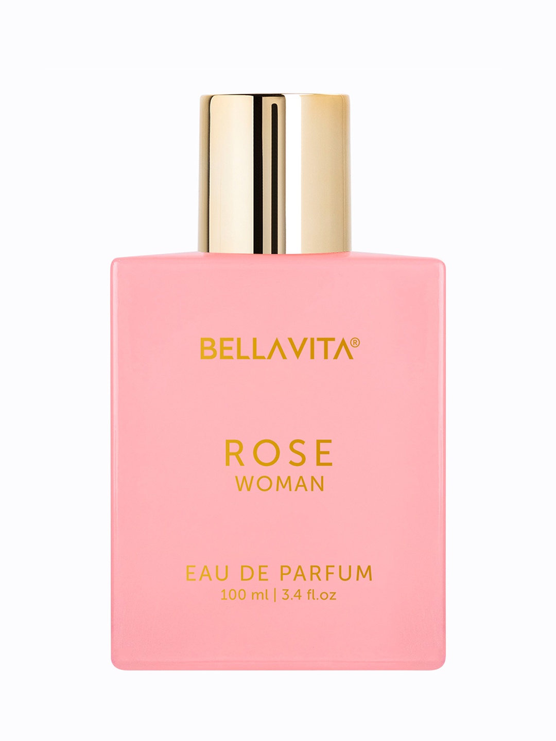 

Bella Vita Organic Rose Woman EDP - Luxury Rose With Floral Fragrance - 100 ml, Transparent