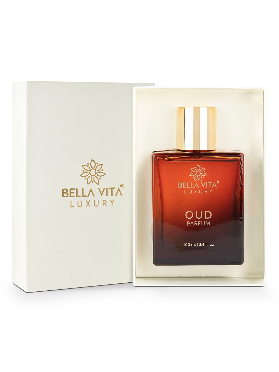 

Bella Vita Organic Men CEO OUD Perfume -100 ml, Transparent