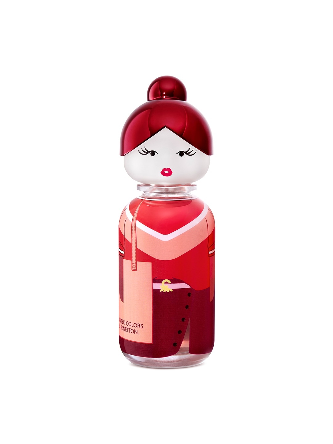 

United Colors of Benetton Sisterland Red Rose Eau de Toilette - 80 ml, Transparent