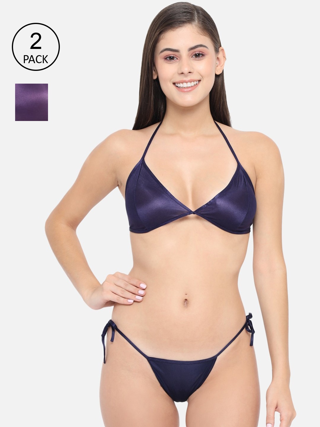 

Klamotten Women Pack Of 2 Purple Lingerie Set 13J-11N