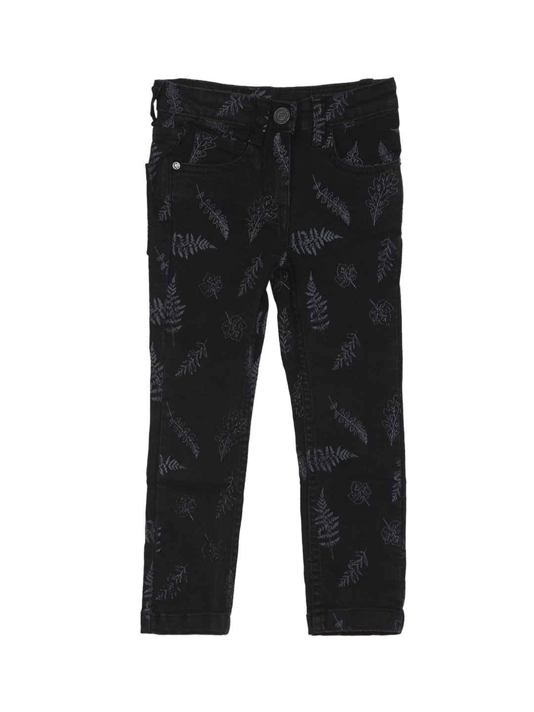 

Cherokee Girls Black Mildly Distressed Jeans