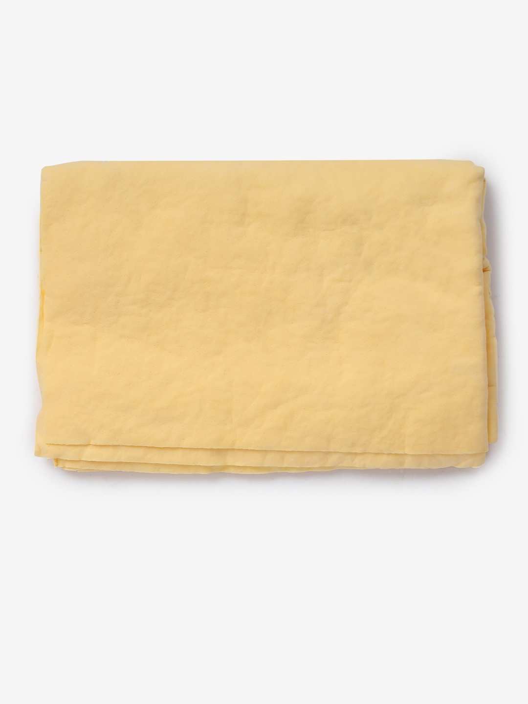 

WIGGLE TWIDDLE Yellow Solid Dog Bath Towel