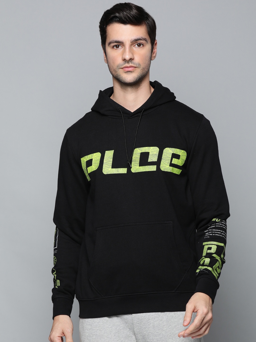 

883 Police Men Black Hanks Hooded Sweatshirt