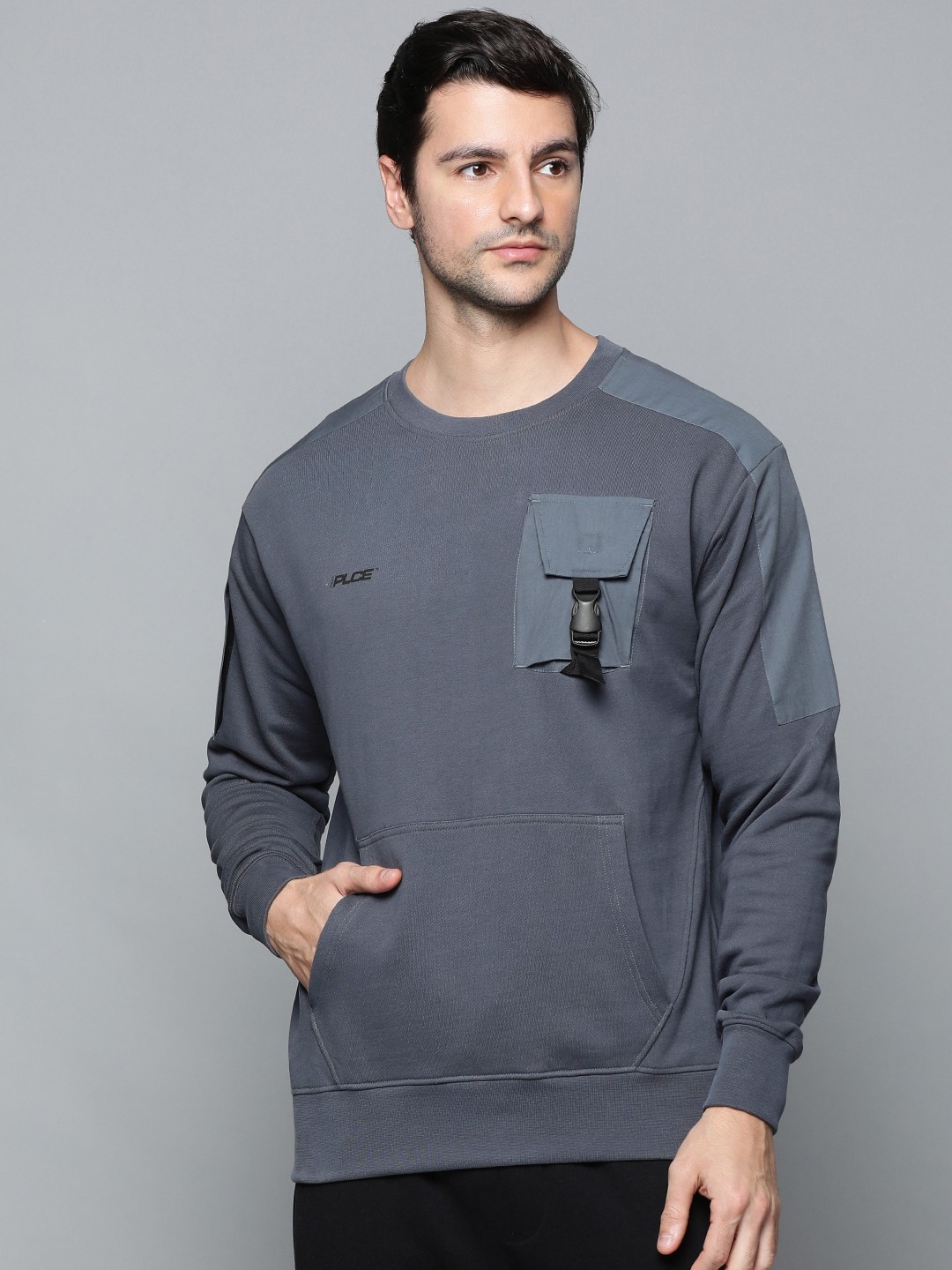 

883 Police Men Blue Alton Sweatshirt