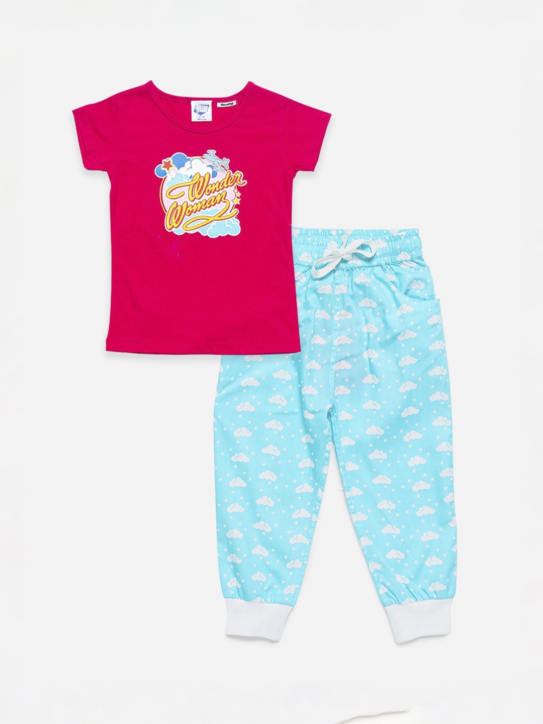 

SMUGGLERZ INC. Girls Pink Cartoon Characters