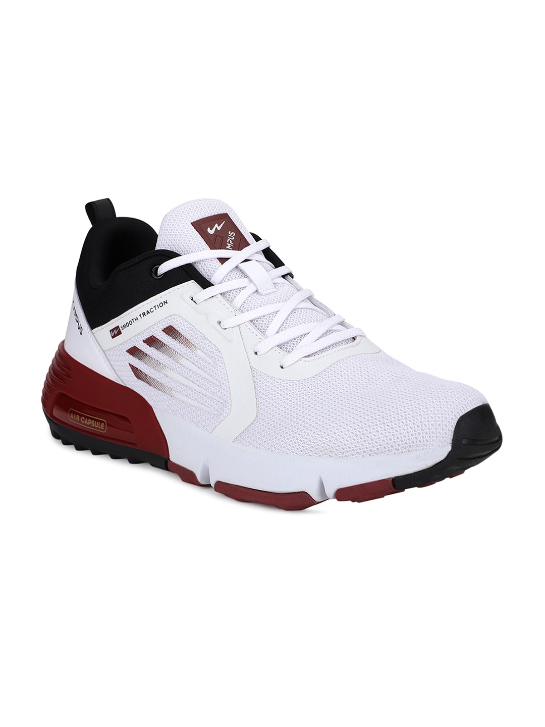 

Campus TORMENTOR Men Lace-Up Running Shoe, White