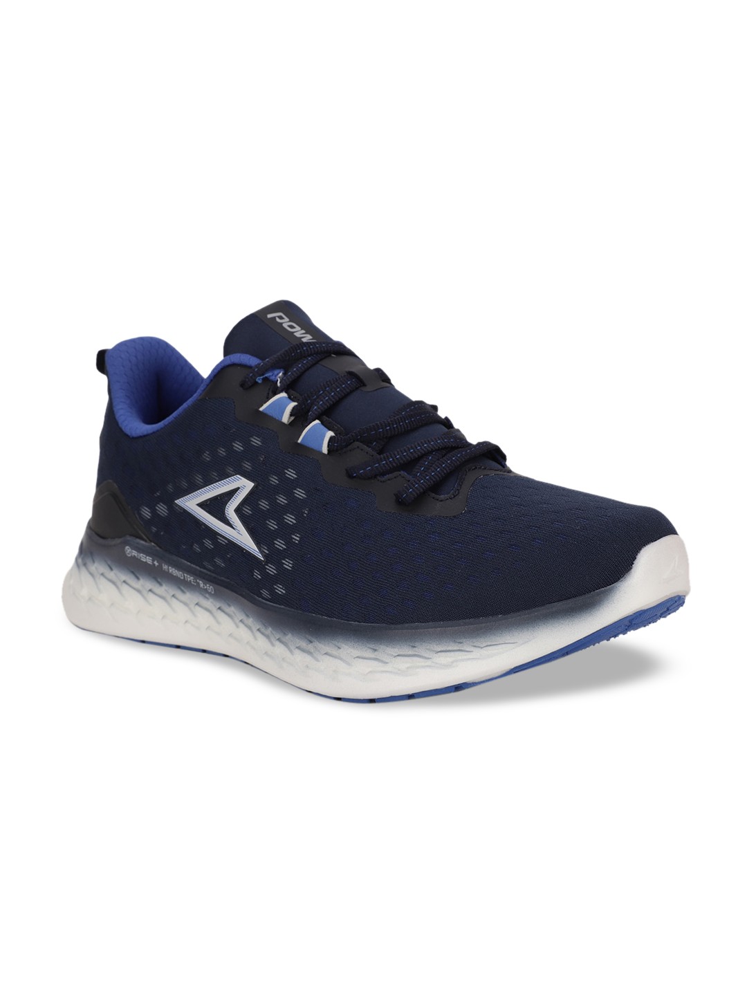 

Power Men Blue Woven Design Sneakers