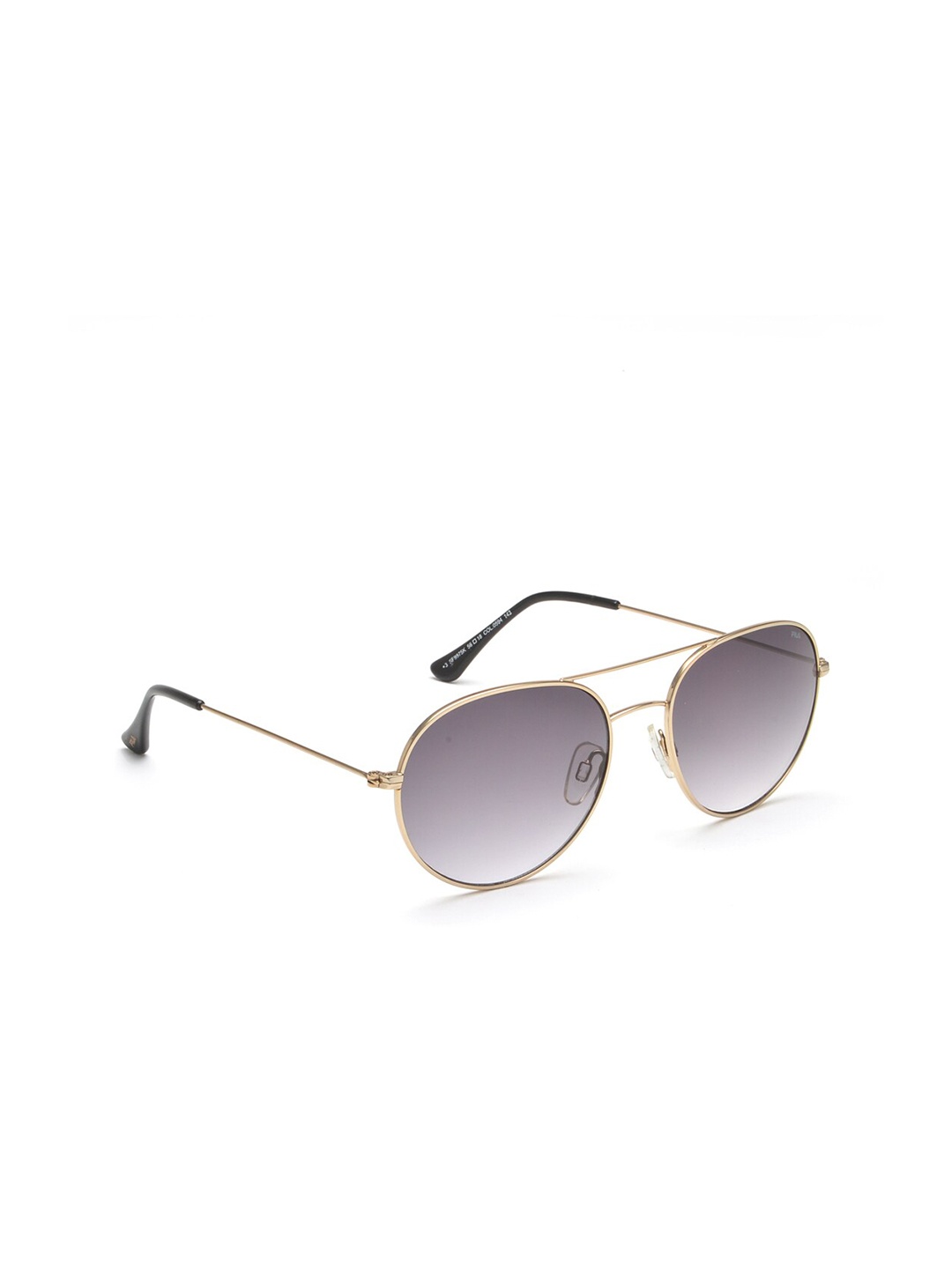 

FILA Men Grey Lens & Gold-Toned Aviator Sunglasses with Polarised Lens SF9975K56594SG