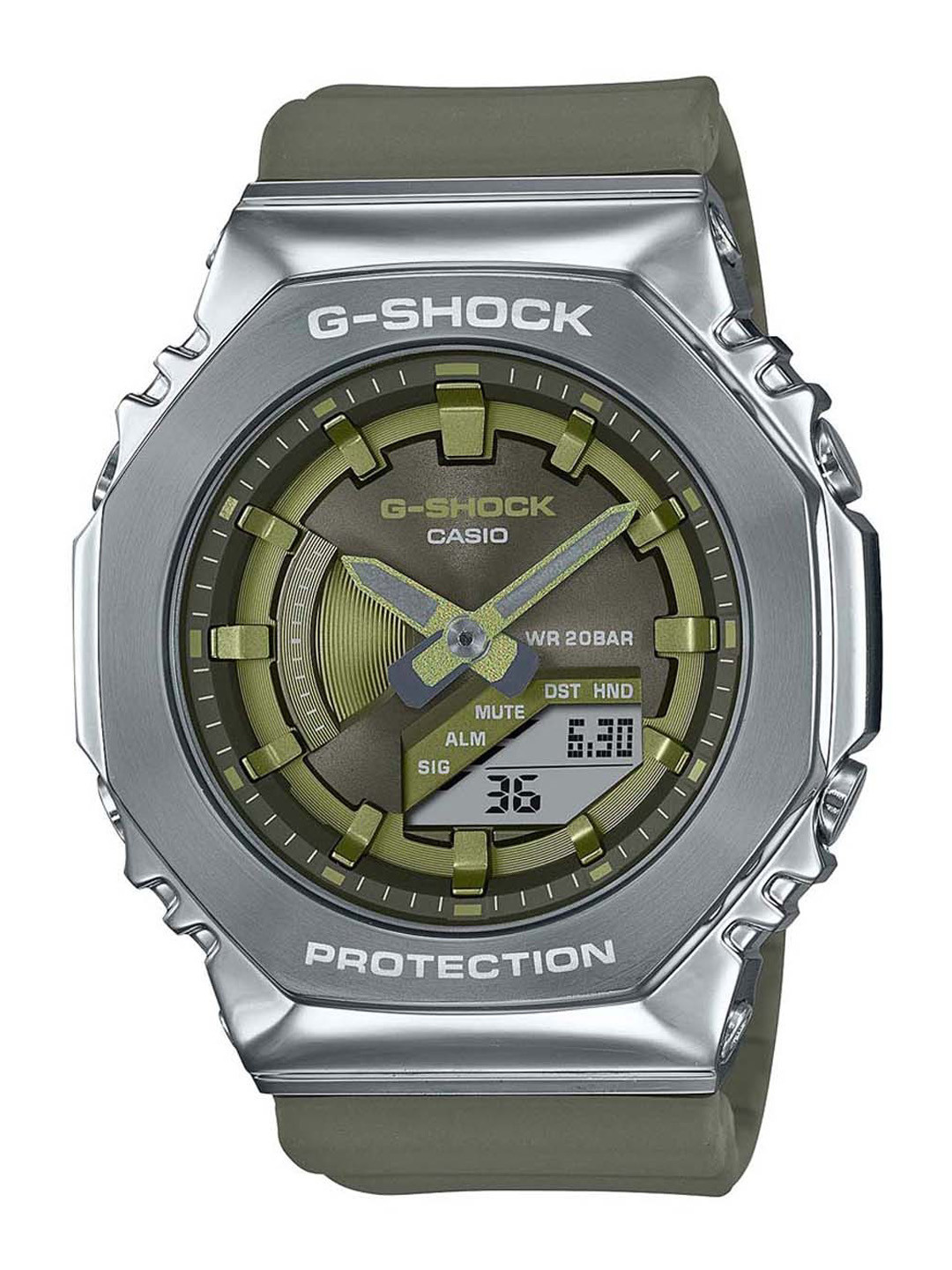 

CASIO G-SHOCK Women Watch G1163 GM-S2100-3ADR, Green