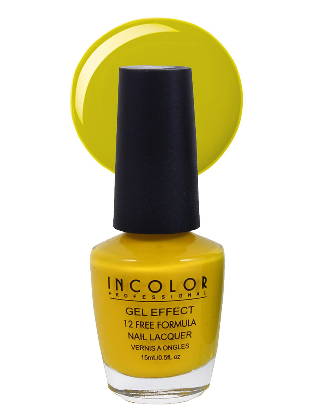 

INCOLOR Yellow Gel Effect Nail Polish 20