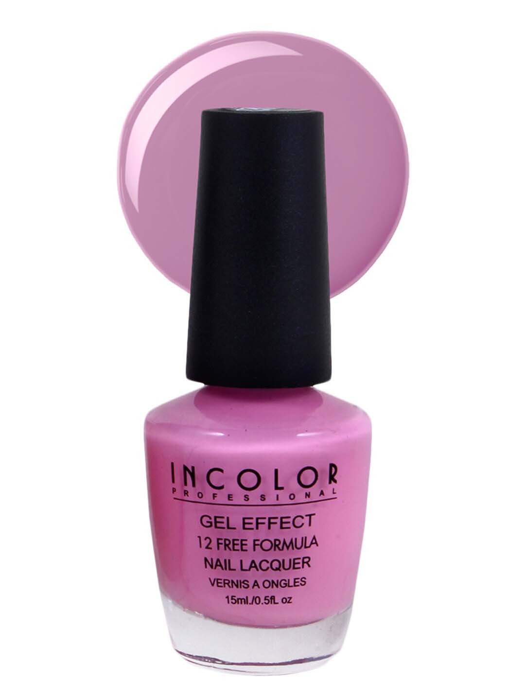 

INCOLOR Woman Pink Gel Effect Nail Polish