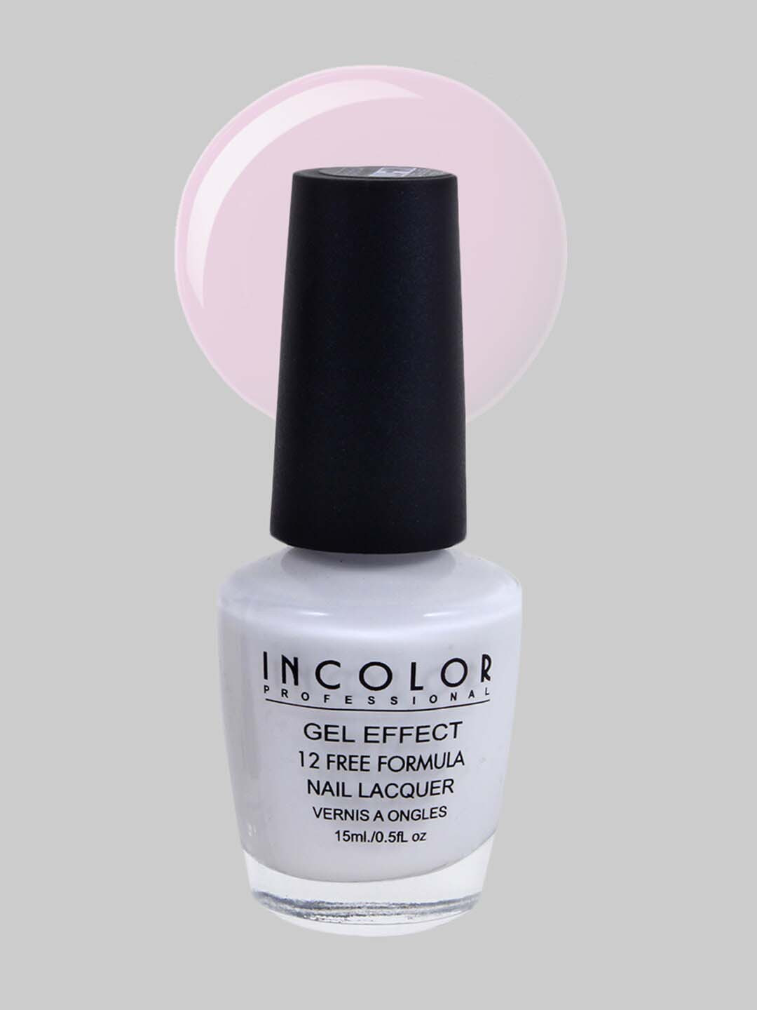 

INCOLOR White Gel Effect Nail Polish 17 - 15ml