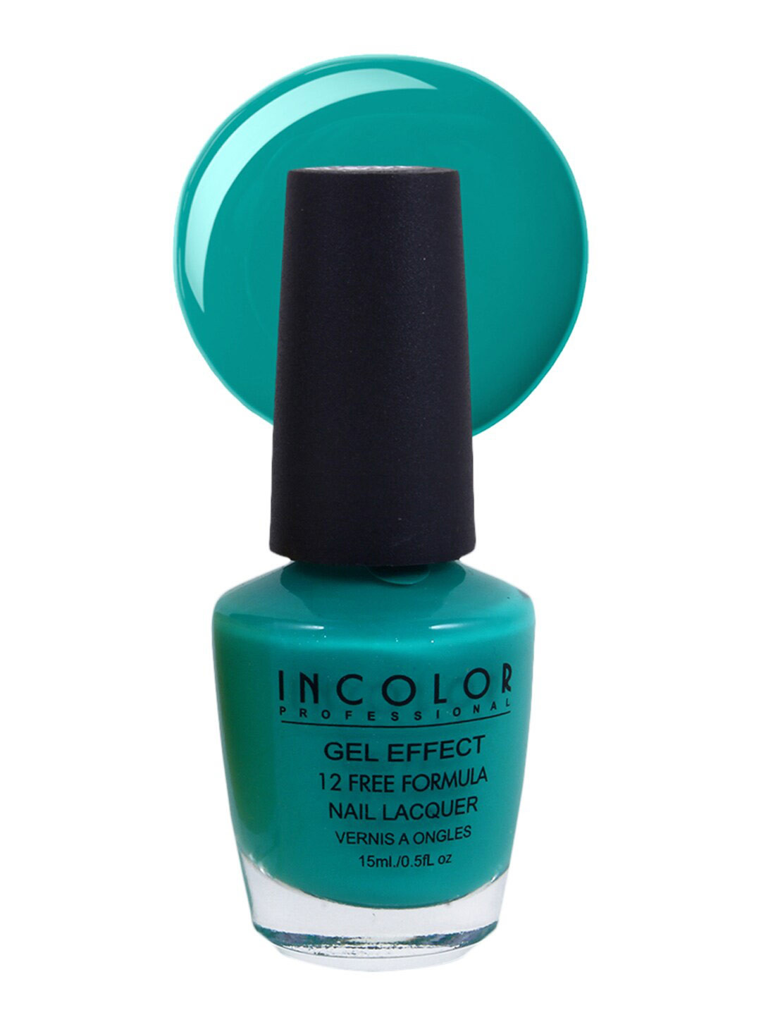 

INCOLOR Teal Gel Effect Nail Polish 15ml