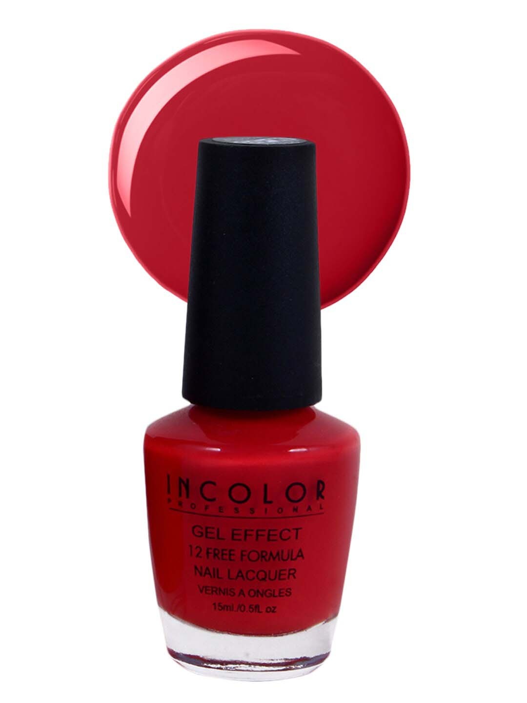 

INCOLOR Red Gel Effect Nail Polish 08