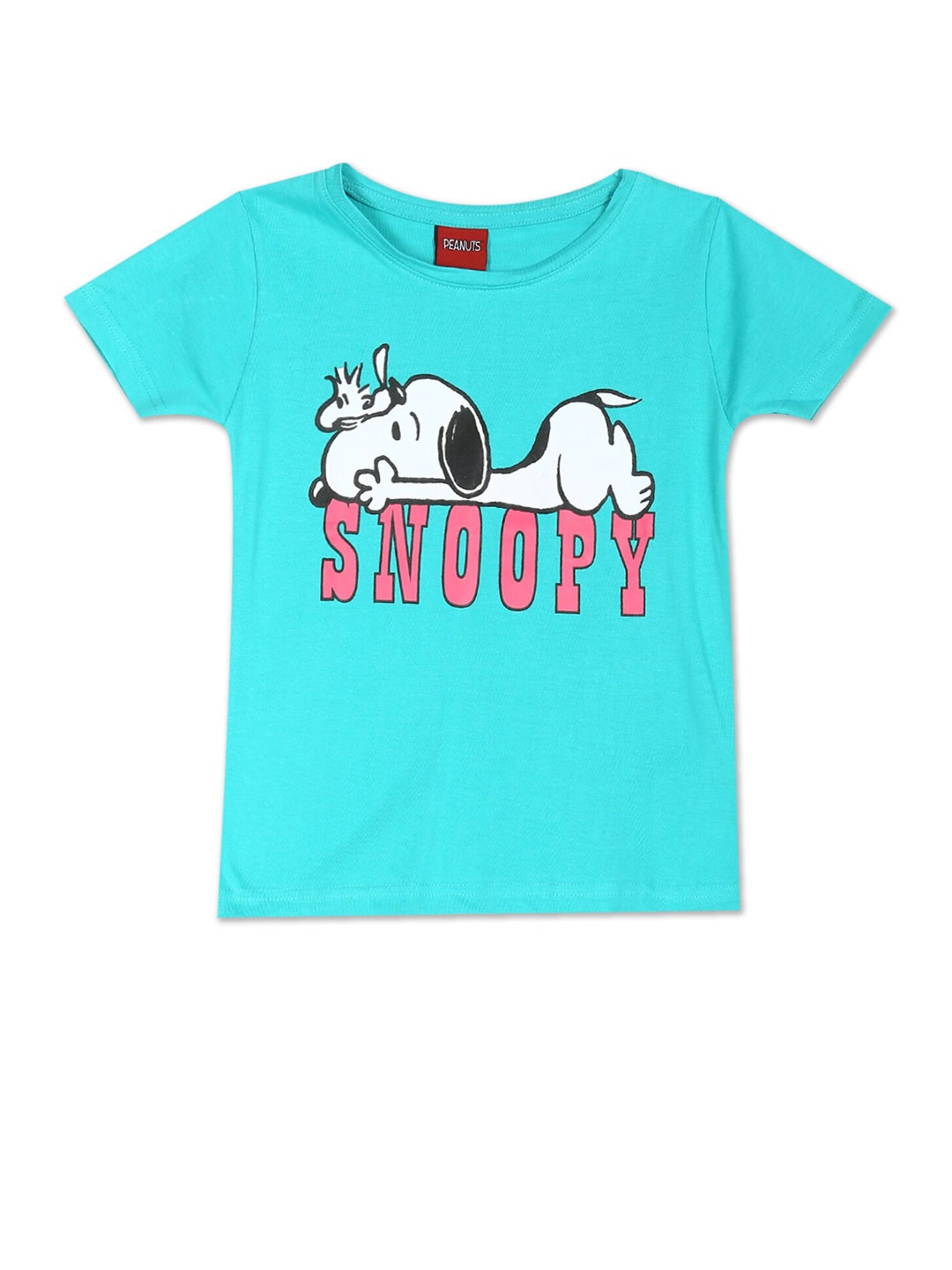 

Colt Girls Blue & White Printed T-shirt with Leggings