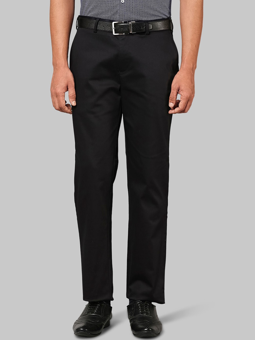 

Park Avenue Men Blue Slim Fit Formal Trousers