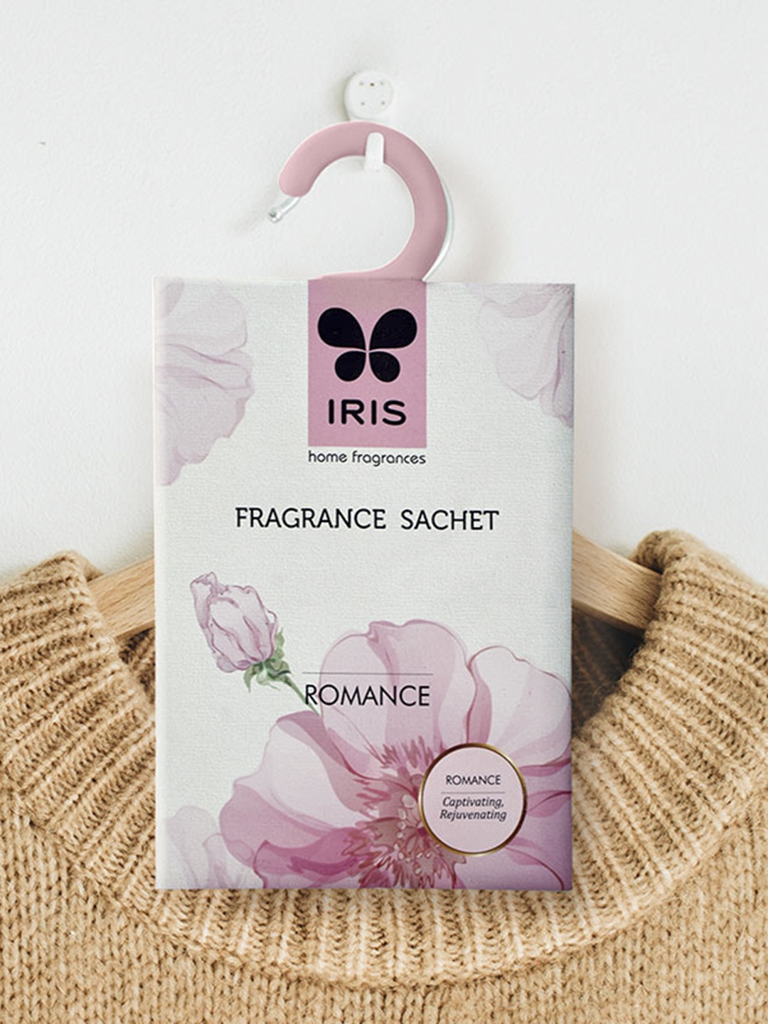 

Iris Romance Fragrance Handheld Air Freshener, Pink