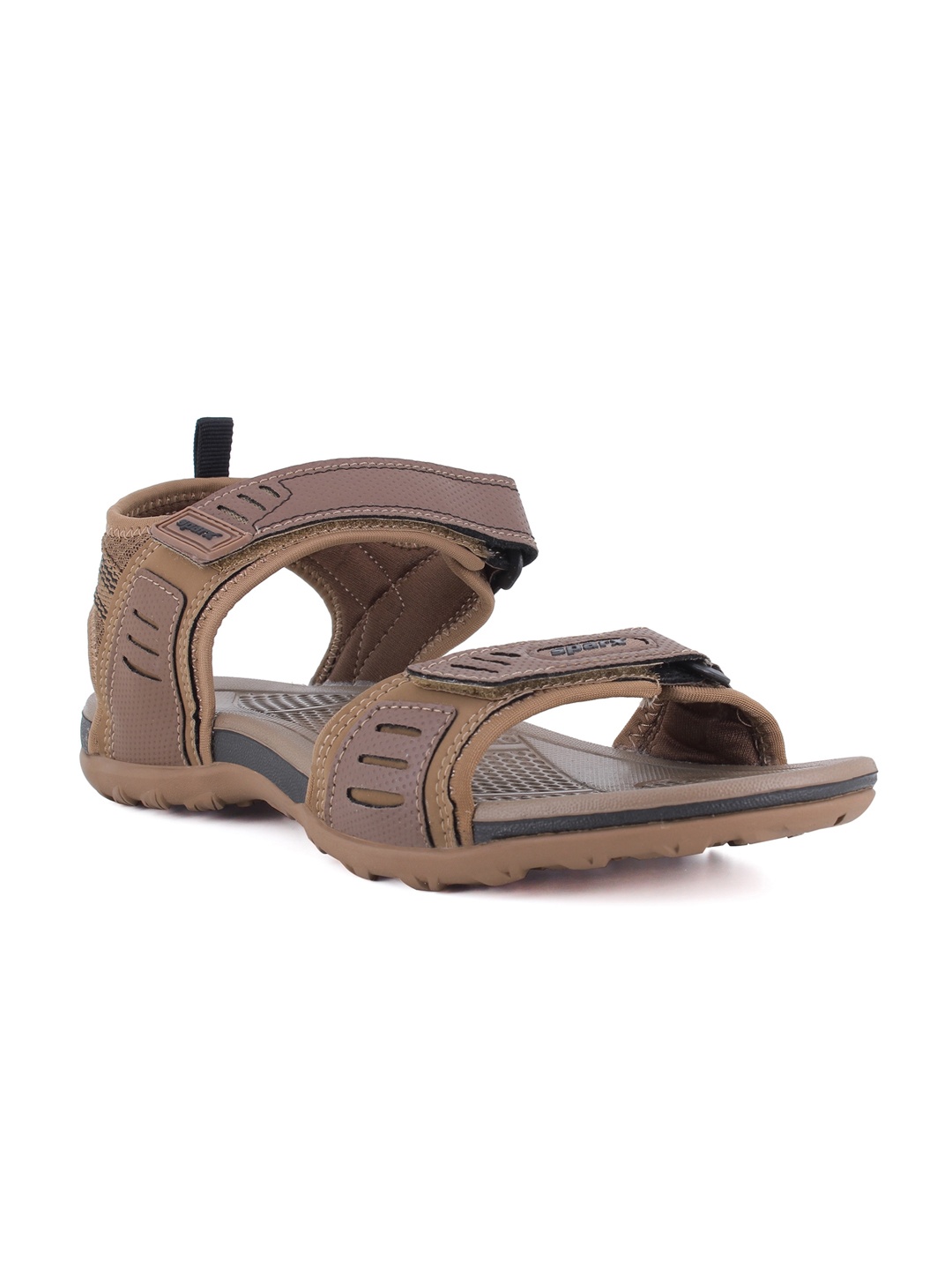 

Sparx Men Camel Brown Solid Floater Sandals