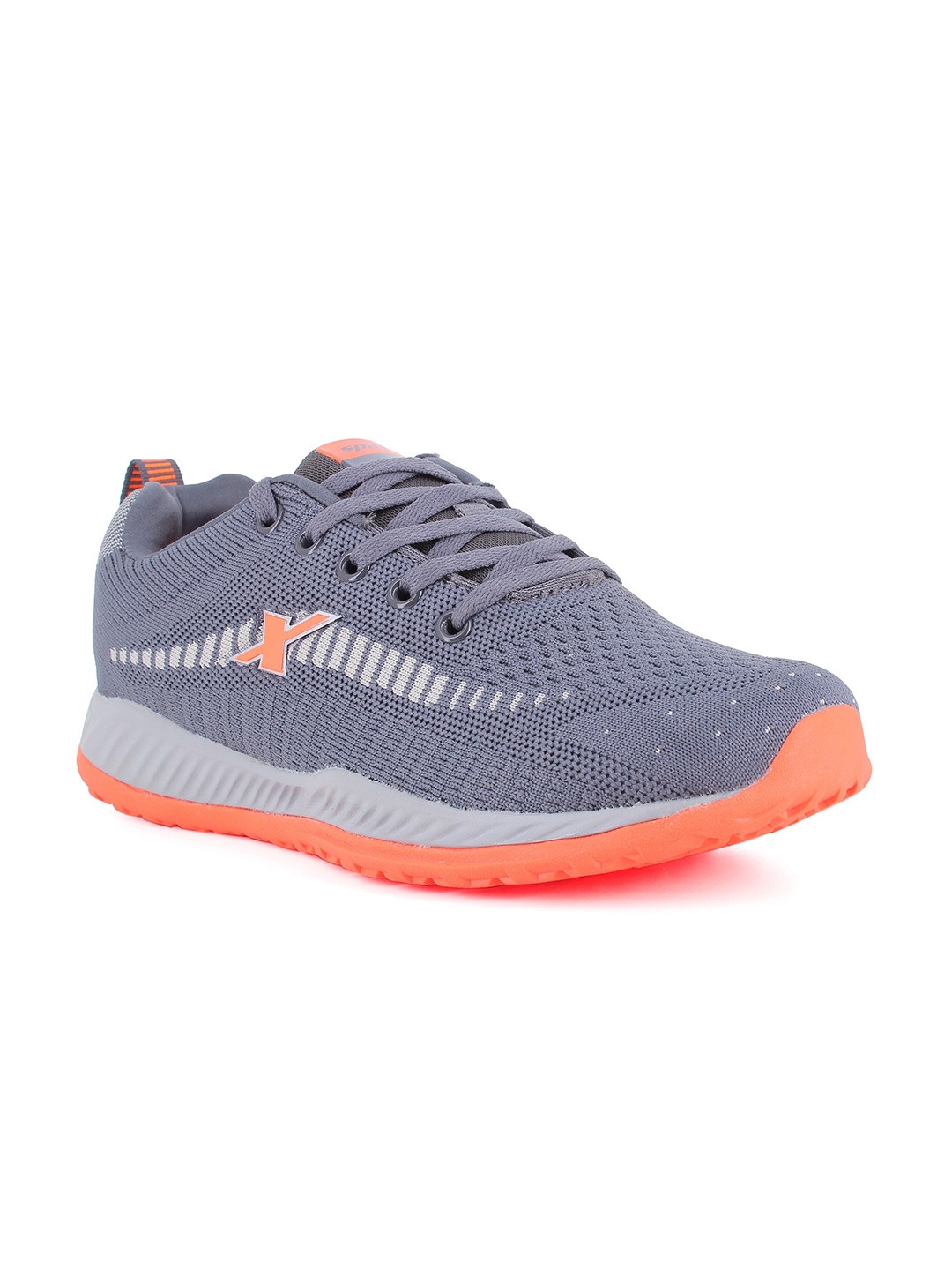 

Sparx Men Grey Mesh Running Non-Marking Shoes