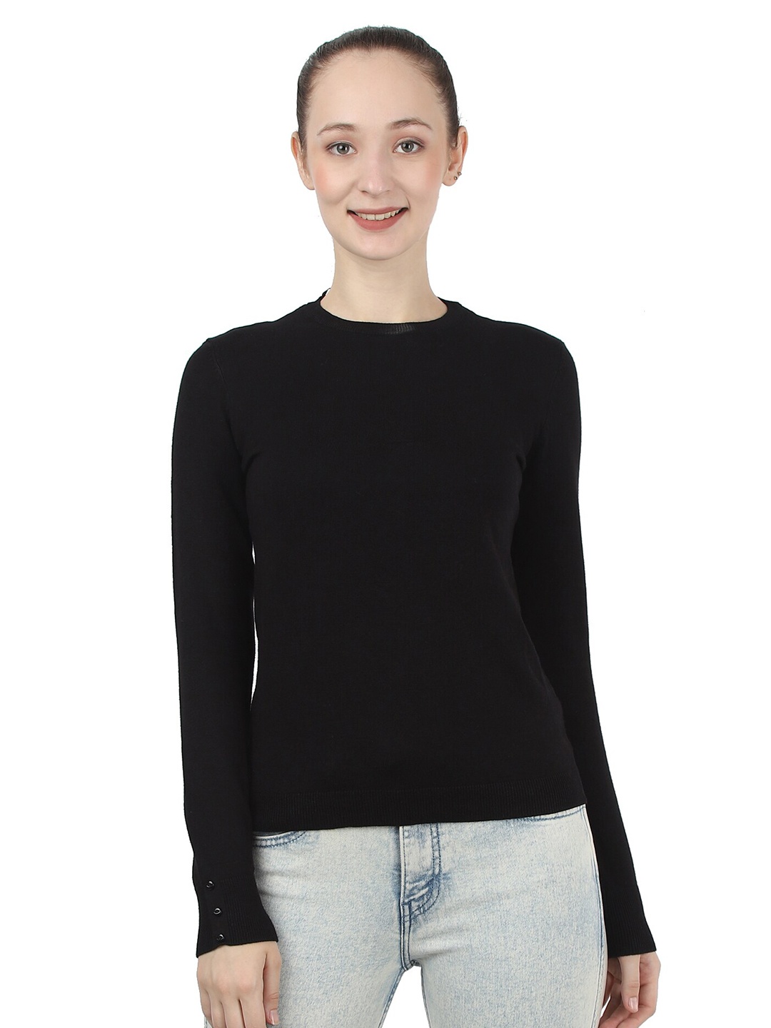 

NoBarr Women Black Pullover