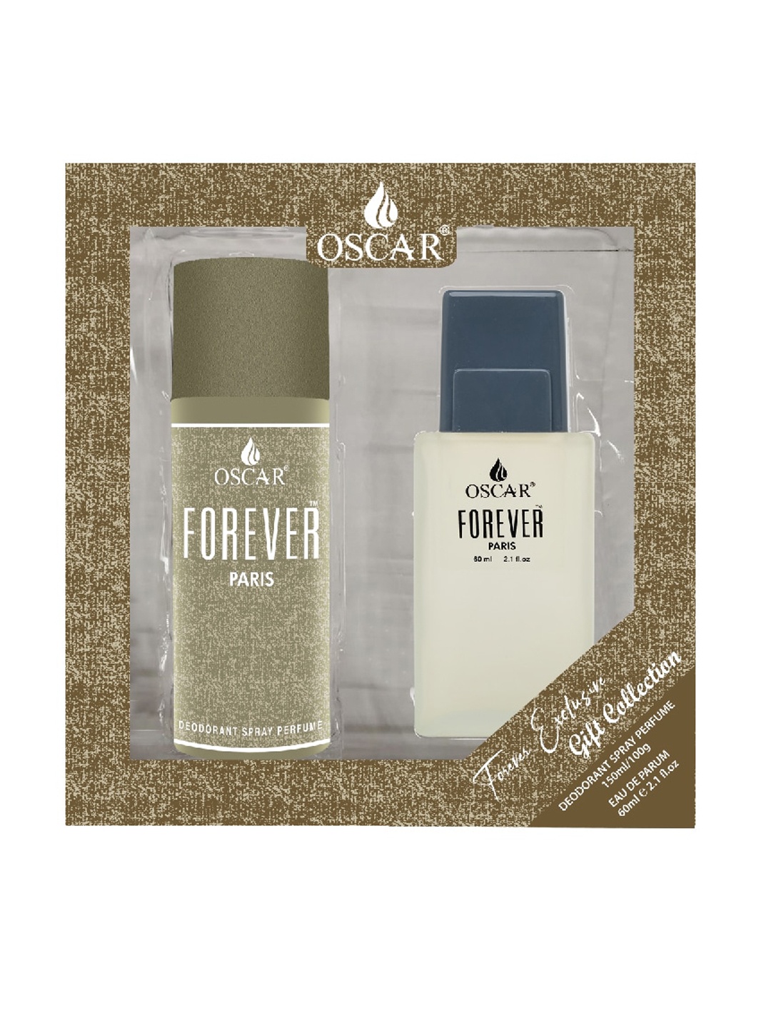 

OSCAR Unisex Grey Forever Giftset