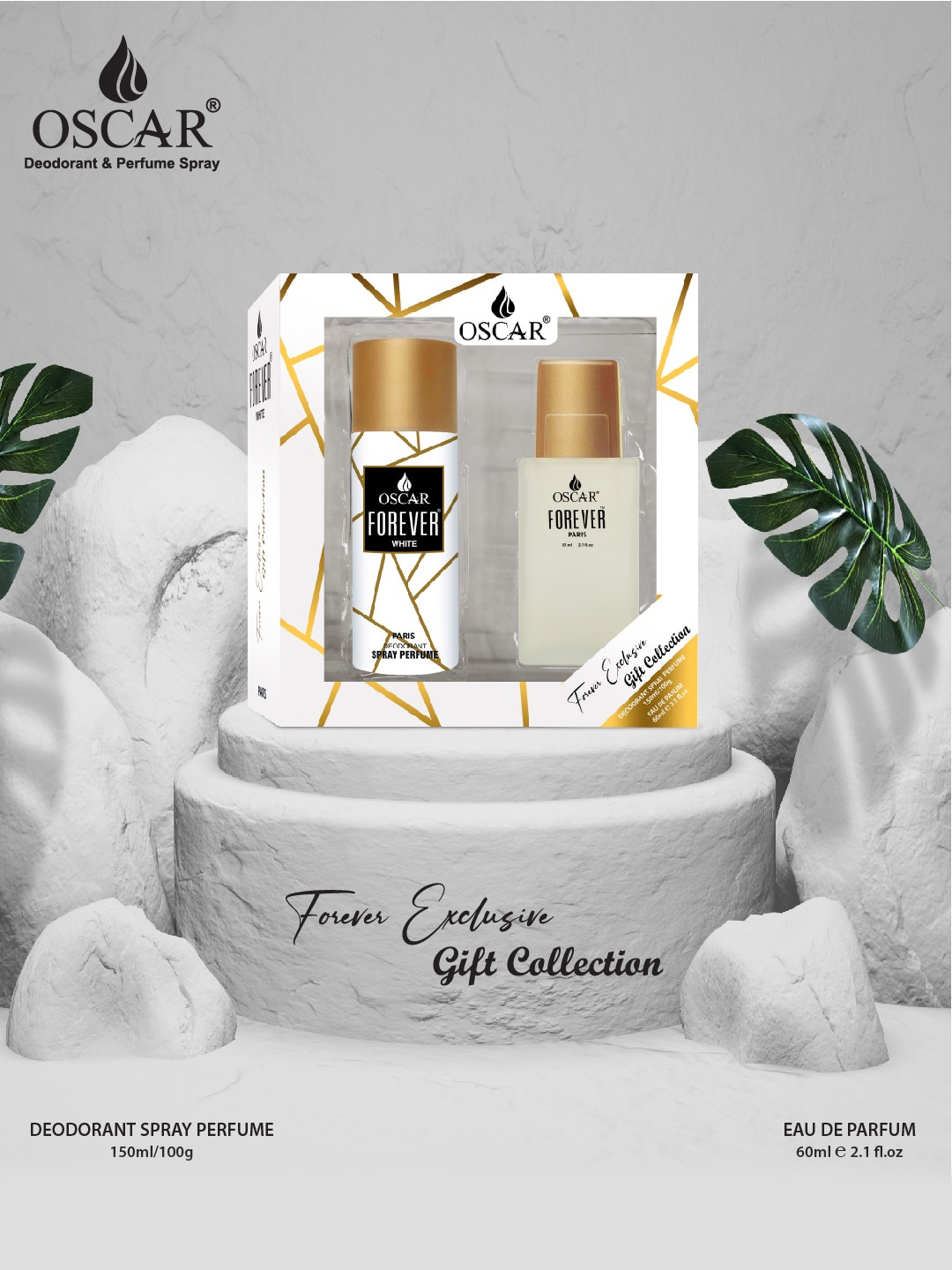 

OSCAR Forever Deodorant & Eau De Parfum Giftset, White