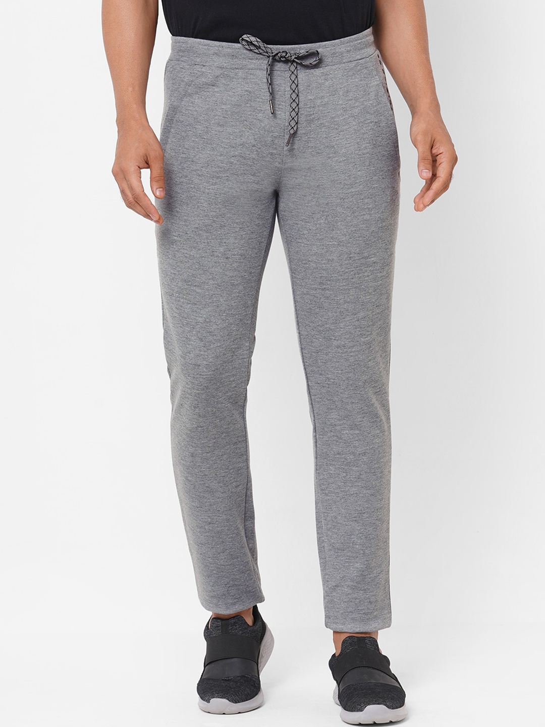 

Sweet Dreams Men Grey Solid Lounge Pants