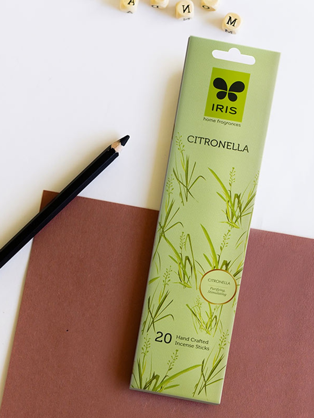 

Iris Green & Black Incense Sticks