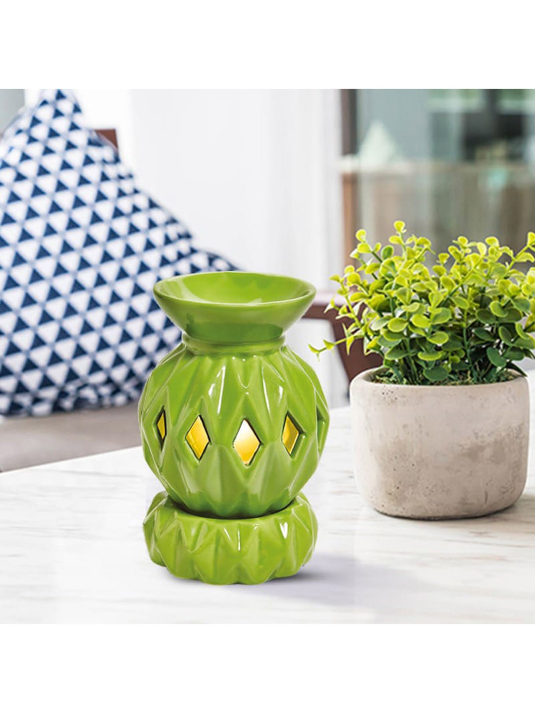 

Iris Green Ceramic Electric Vaporizer