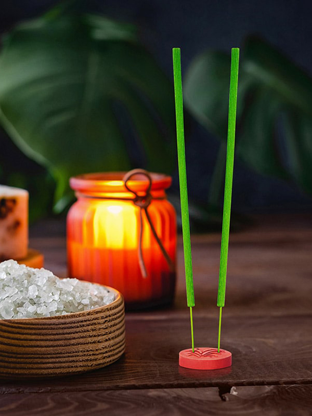 

Iris Lemongrass Garden Incense Sticks, Green