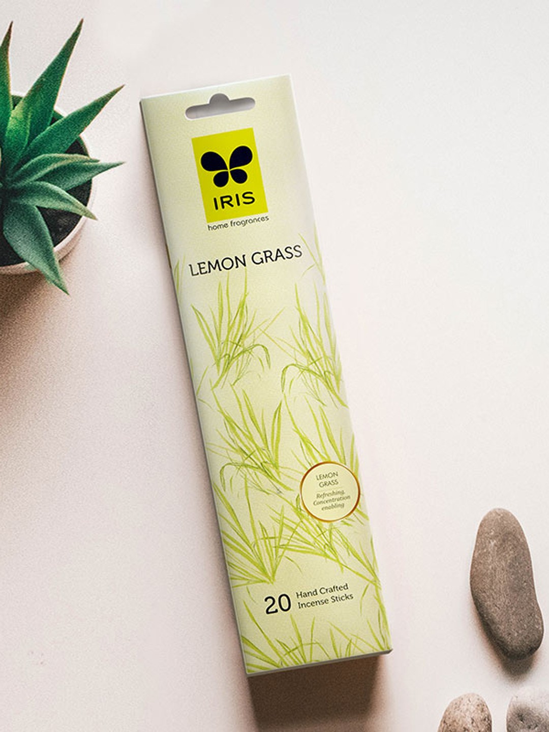 

Iris Yellow Handcrafted Incense Sticks