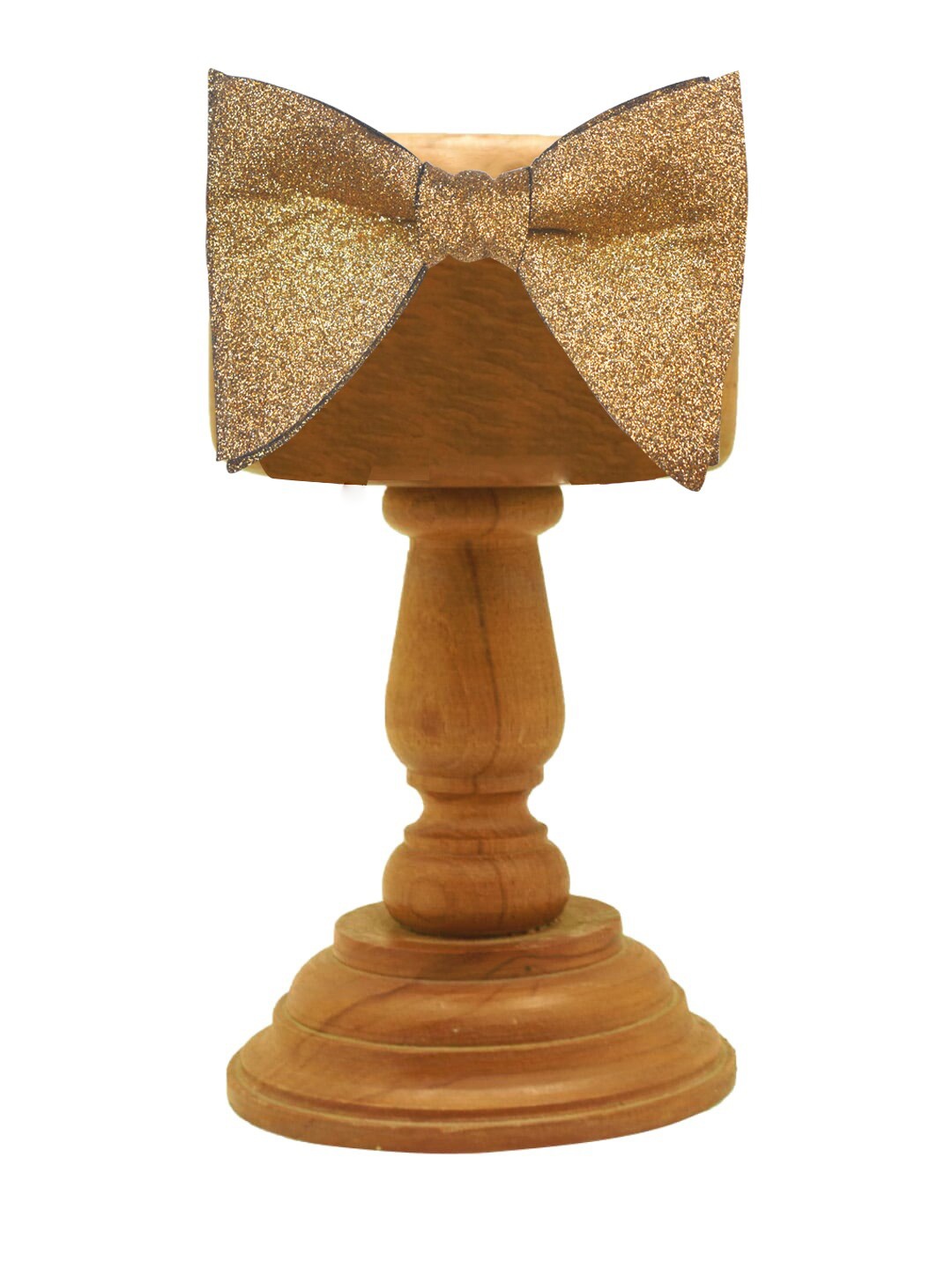 

MUTAQINOTI Men Gold-Toned Bow Tie